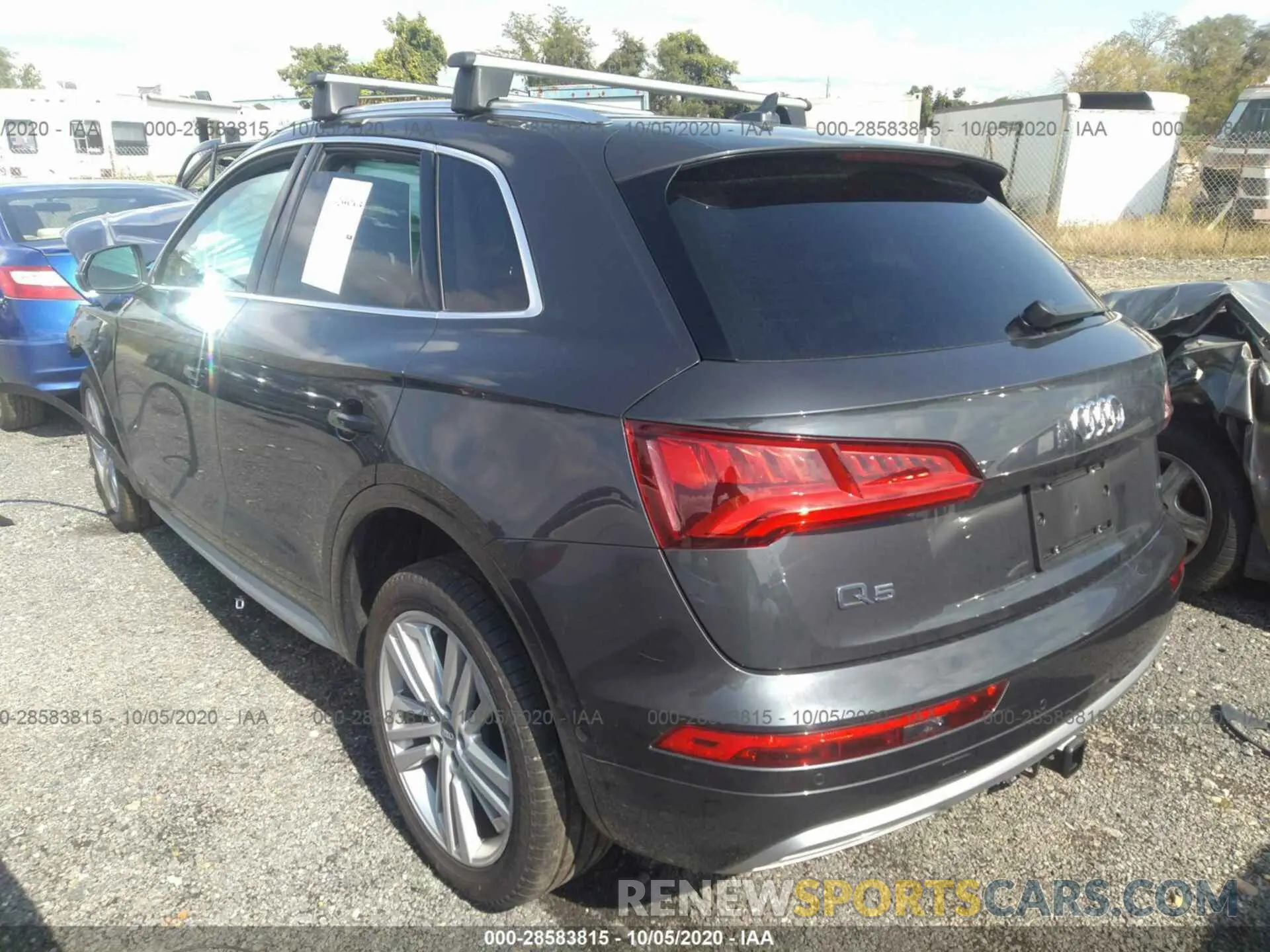 3 Photograph of a damaged car WA1CNAFY9L2023068 AUDI Q5 2020