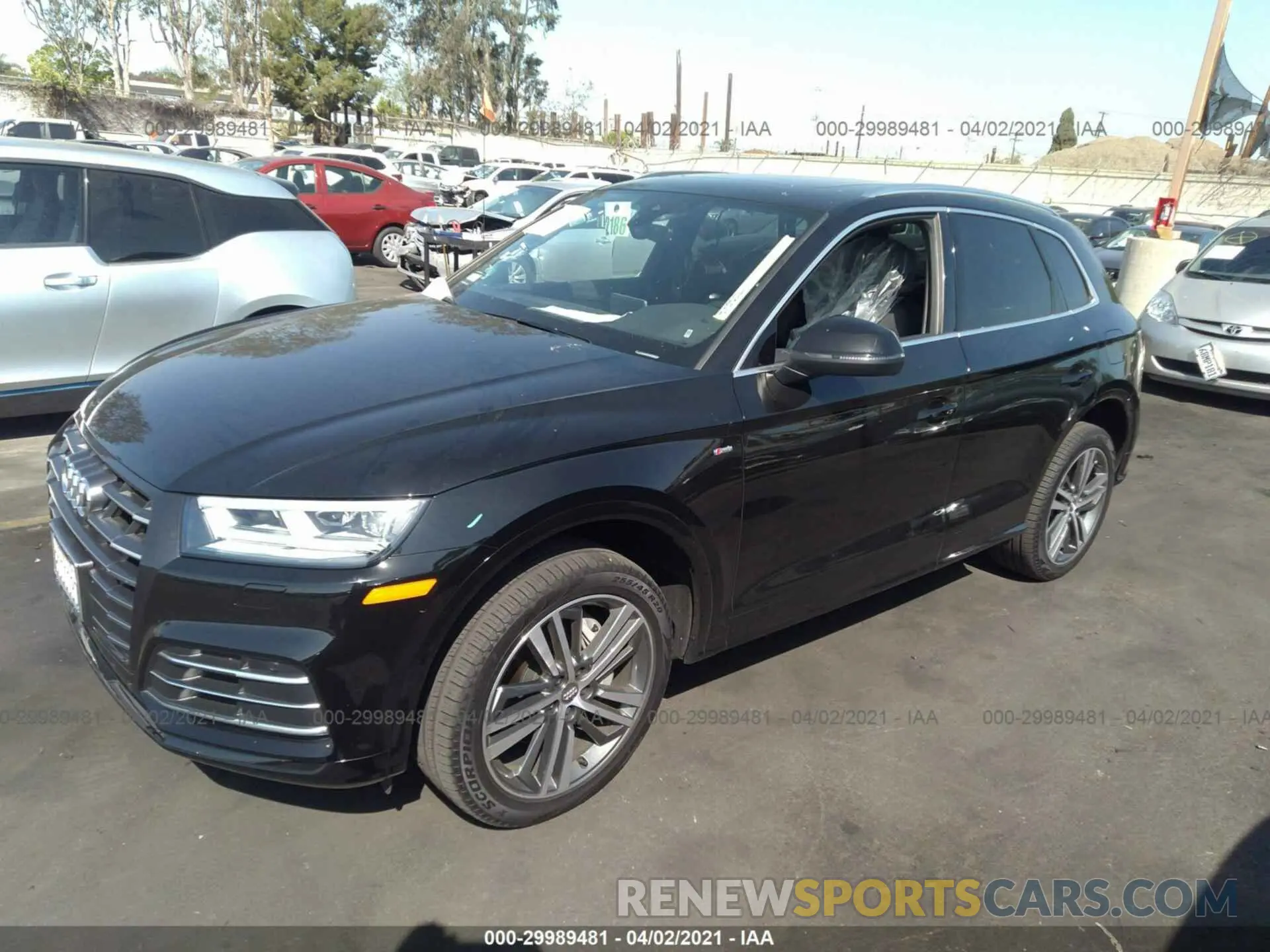 2 Photograph of a damaged car WA1E2AFY3L2074745 AUDI Q5 2020