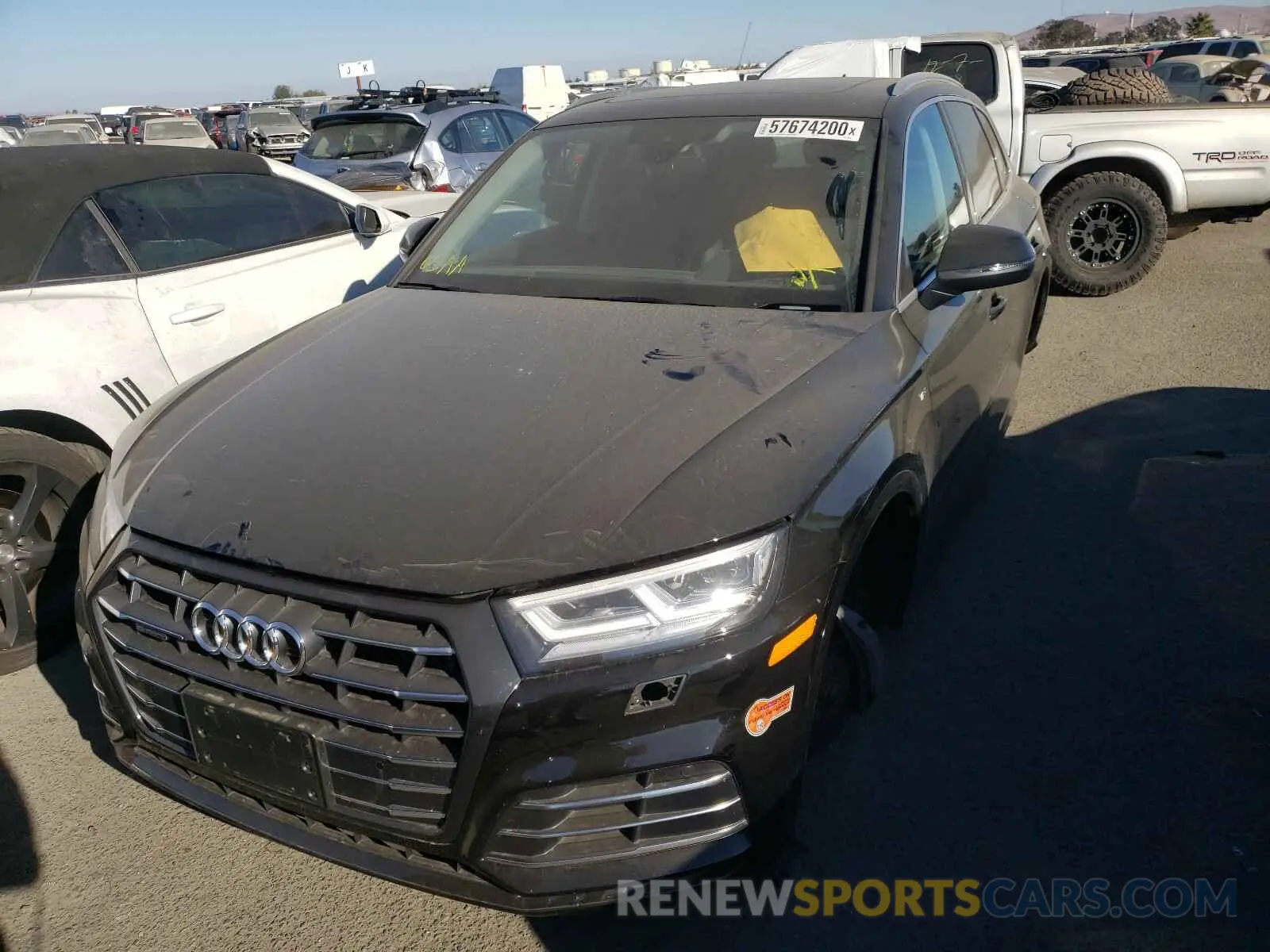 2 Photograph of a damaged car WA1E2AFYXL2052547 AUDI Q5 2020