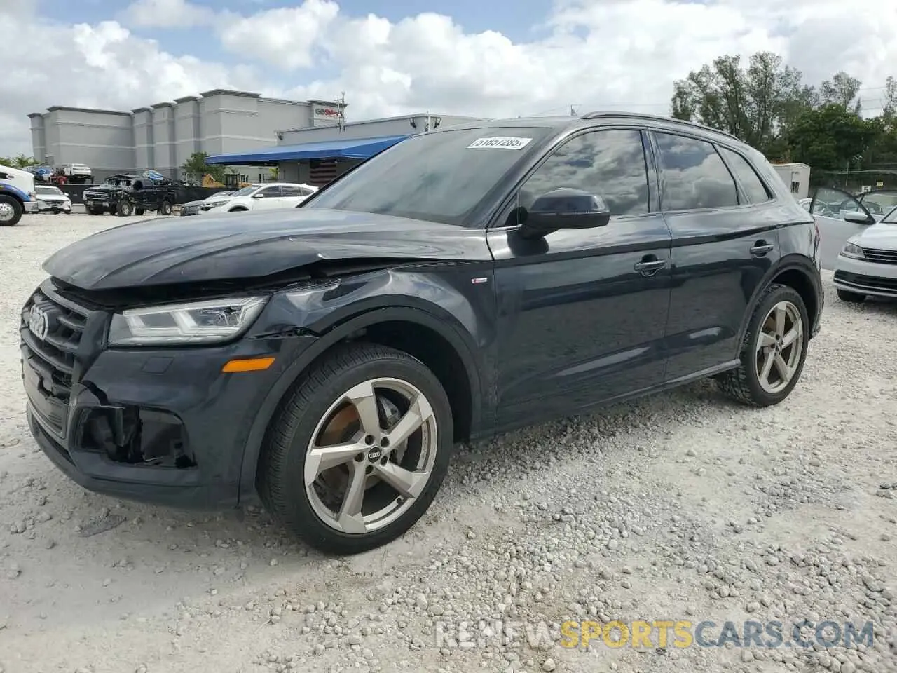 1 Photograph of a damaged car WA1ENAFY7L2105471 AUDI Q5 2020