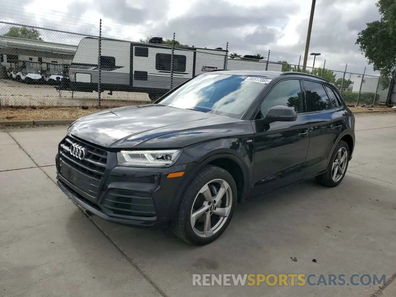 1 Photograph of a damaged car WA1ENAFY9L2075907 AUDI Q5 2020