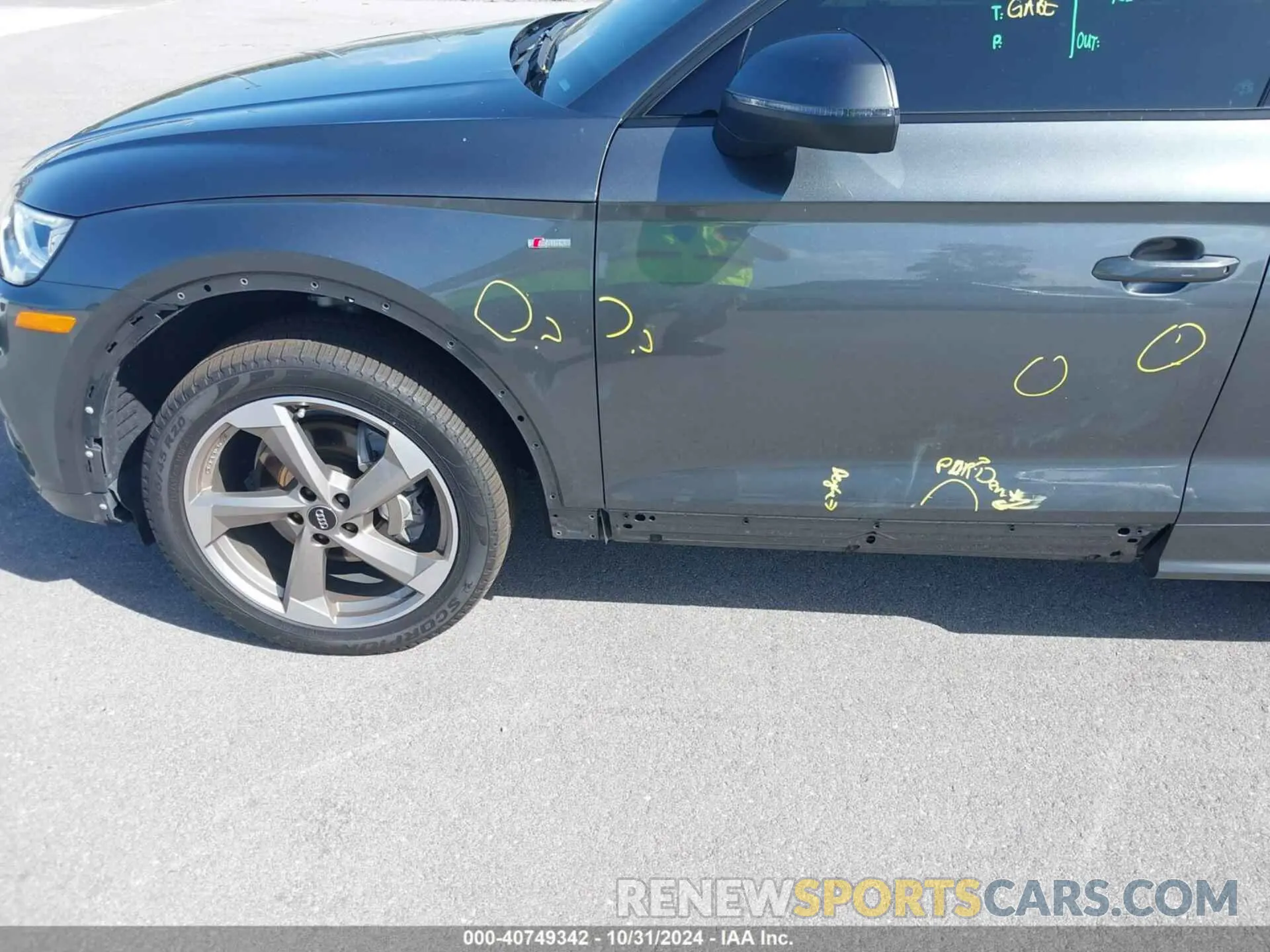 6 Фотография поврежденного автомобиля WA1ENAFYXL2096037 AUDI Q5 2020