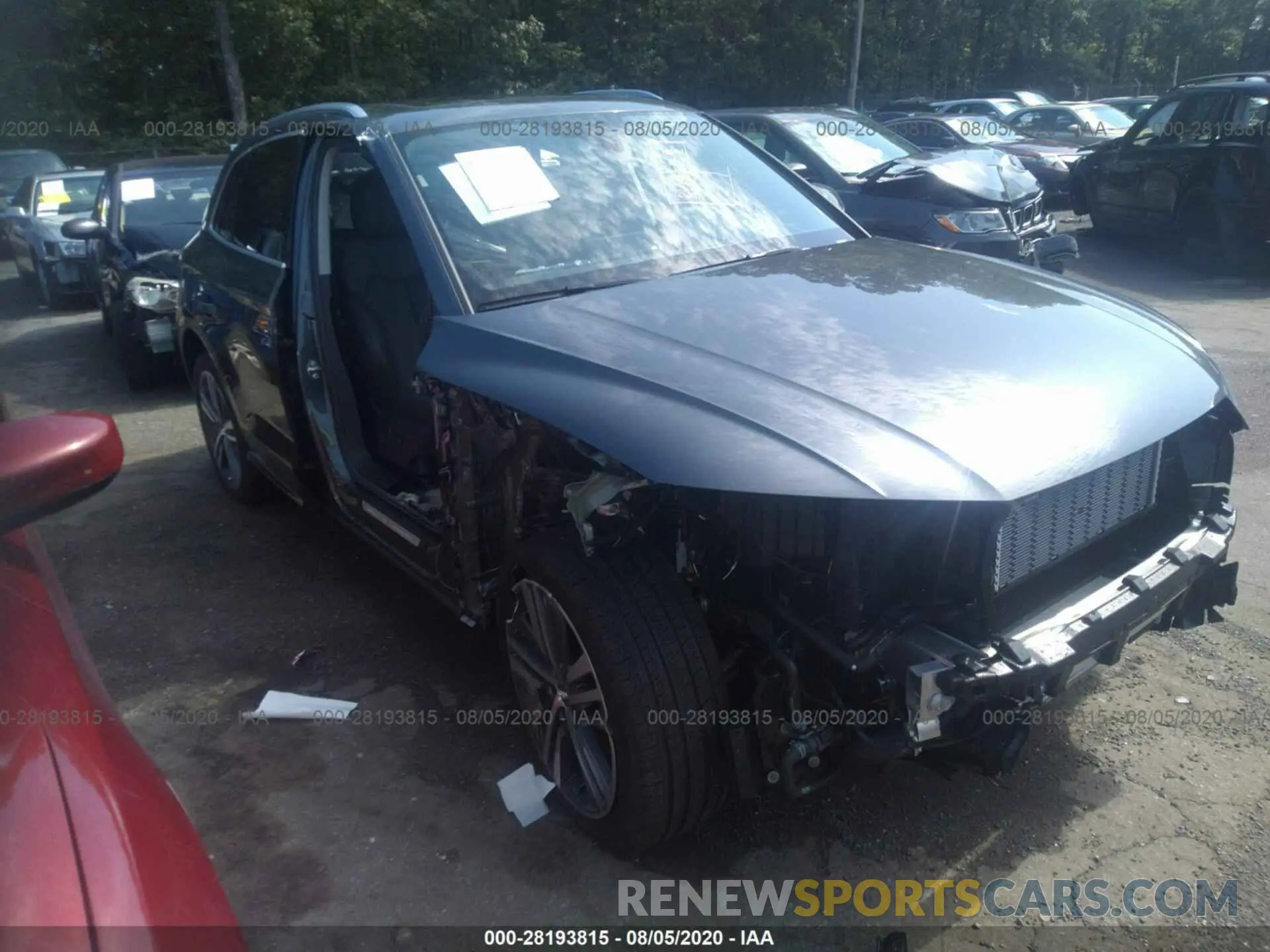 1 Photograph of a damaged car WA1F2AFY3L2058744 AUDI Q5 2020