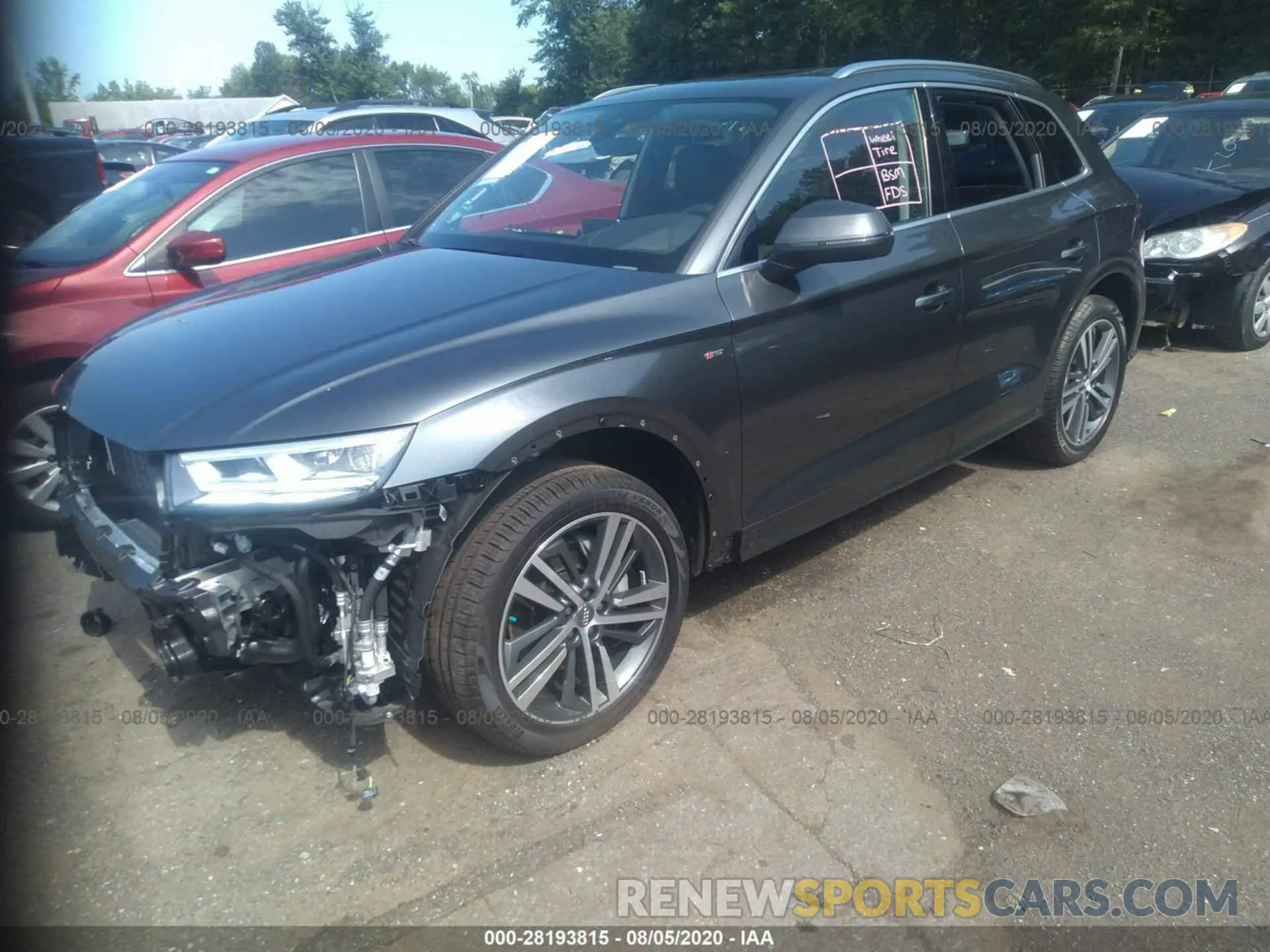 2 Photograph of a damaged car WA1F2AFY3L2058744 AUDI Q5 2020