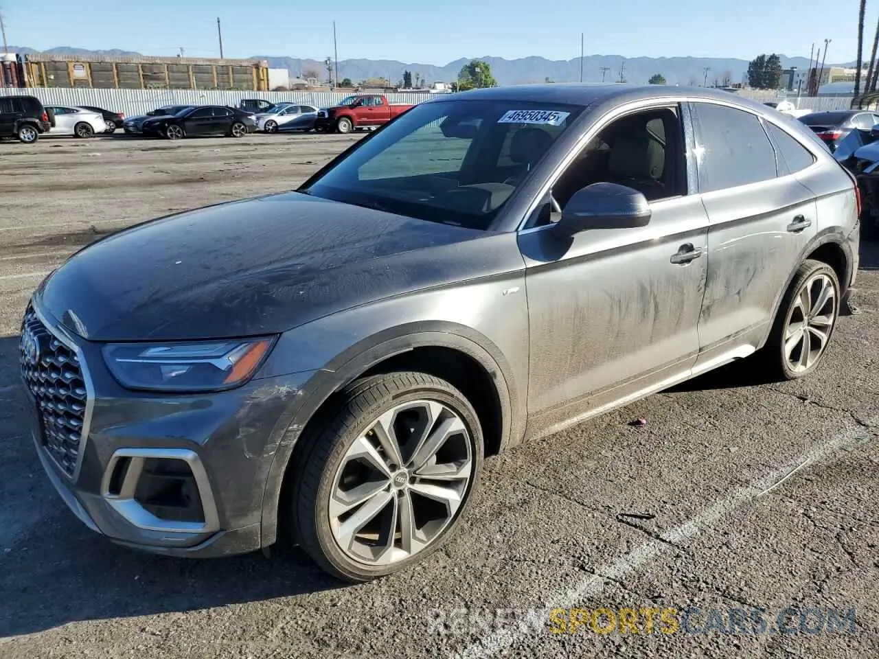 1 Photograph of a damaged car WA15AAFY8M2111910 AUDI Q5 2021