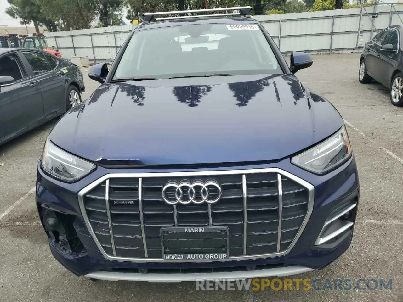 5 Фотография поврежденного автомобиля WA1AAAFY1M2003515 AUDI Q5 2021
