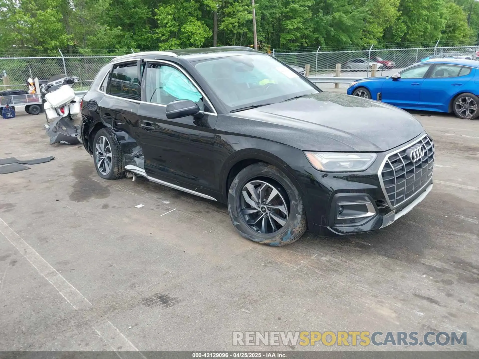 1 Фотография поврежденного автомобиля WA1AAAFY2M2008206 AUDI Q5 2021