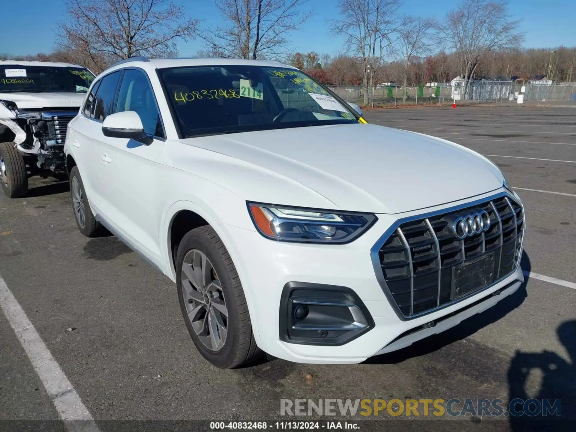 1 Фотография поврежденного автомобиля WA1AAAFY3M2017254 AUDI Q5 2021