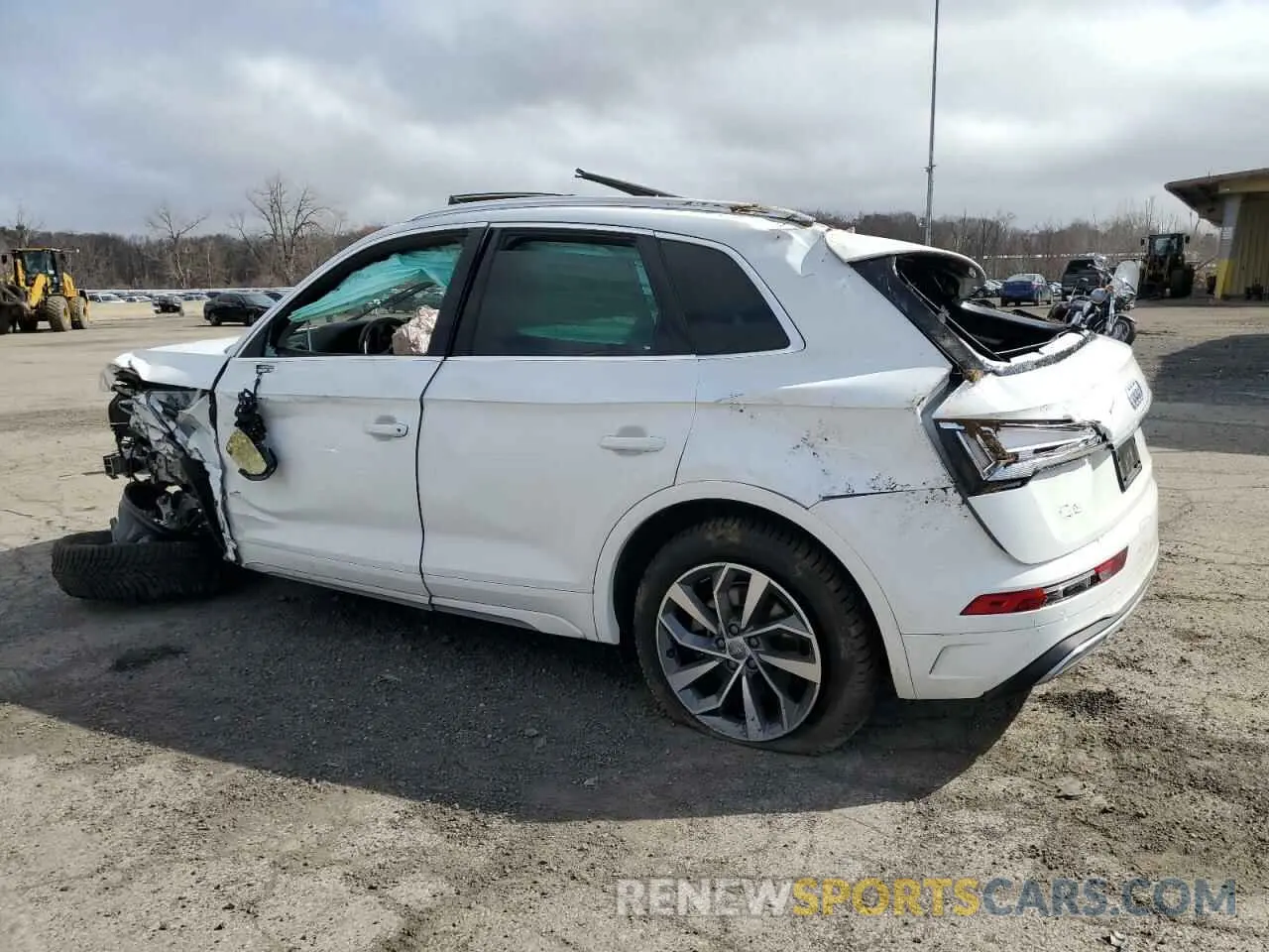 2 Фотография поврежденного автомобиля WA1AAAFY4M2001967 AUDI Q5 2021
