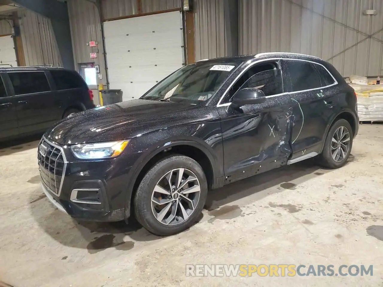 1 Фотография поврежденного автомобиля WA1AAAFY4M2003878 AUDI Q5 2021