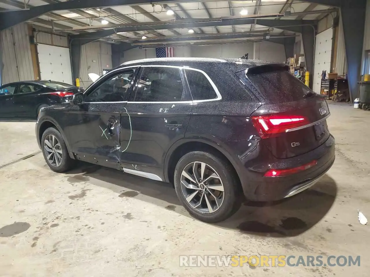 2 Фотография поврежденного автомобиля WA1AAAFY4M2003878 AUDI Q5 2021