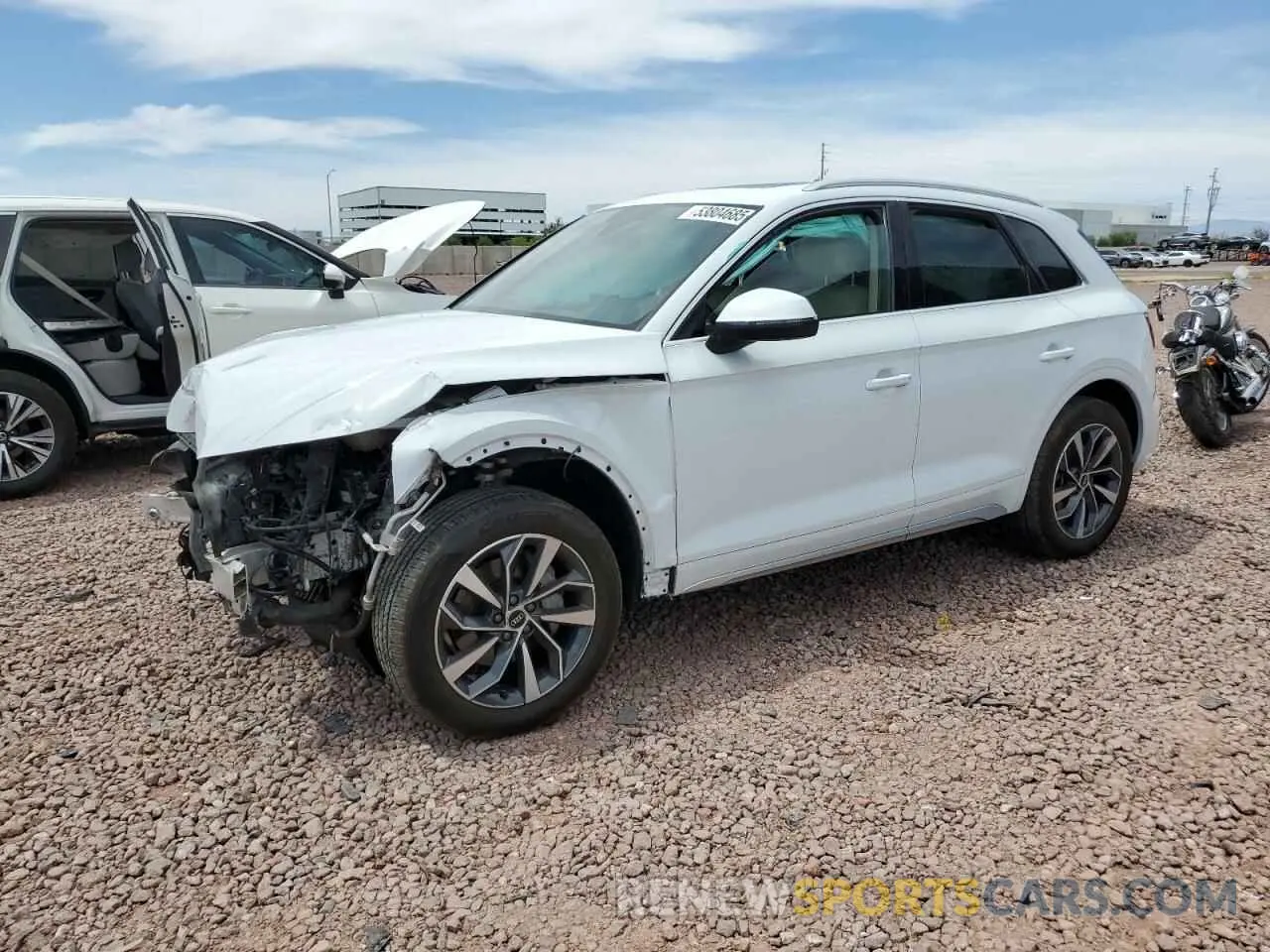 1 Фотография поврежденного автомобиля WA1AAAFY4M2032460 AUDI Q5 2021