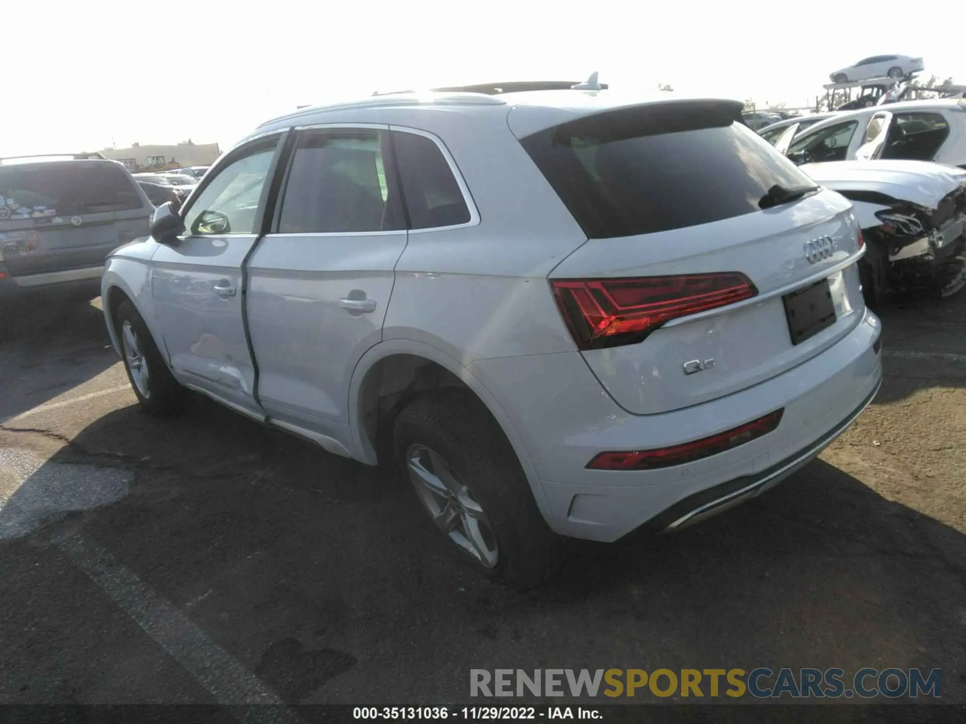 3 Фотография поврежденного автомобиля WA1AAAFY4M2101843 AUDI Q5 2021