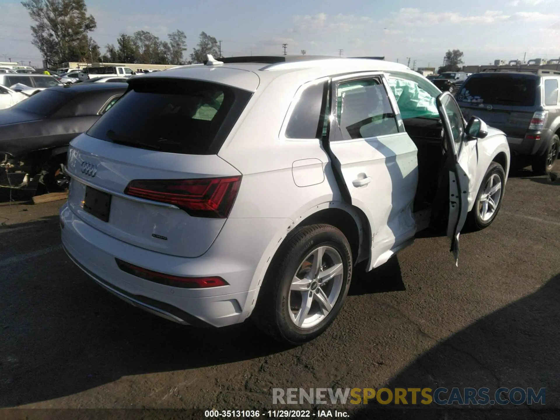 4 Фотография поврежденного автомобиля WA1AAAFY4M2101843 AUDI Q5 2021