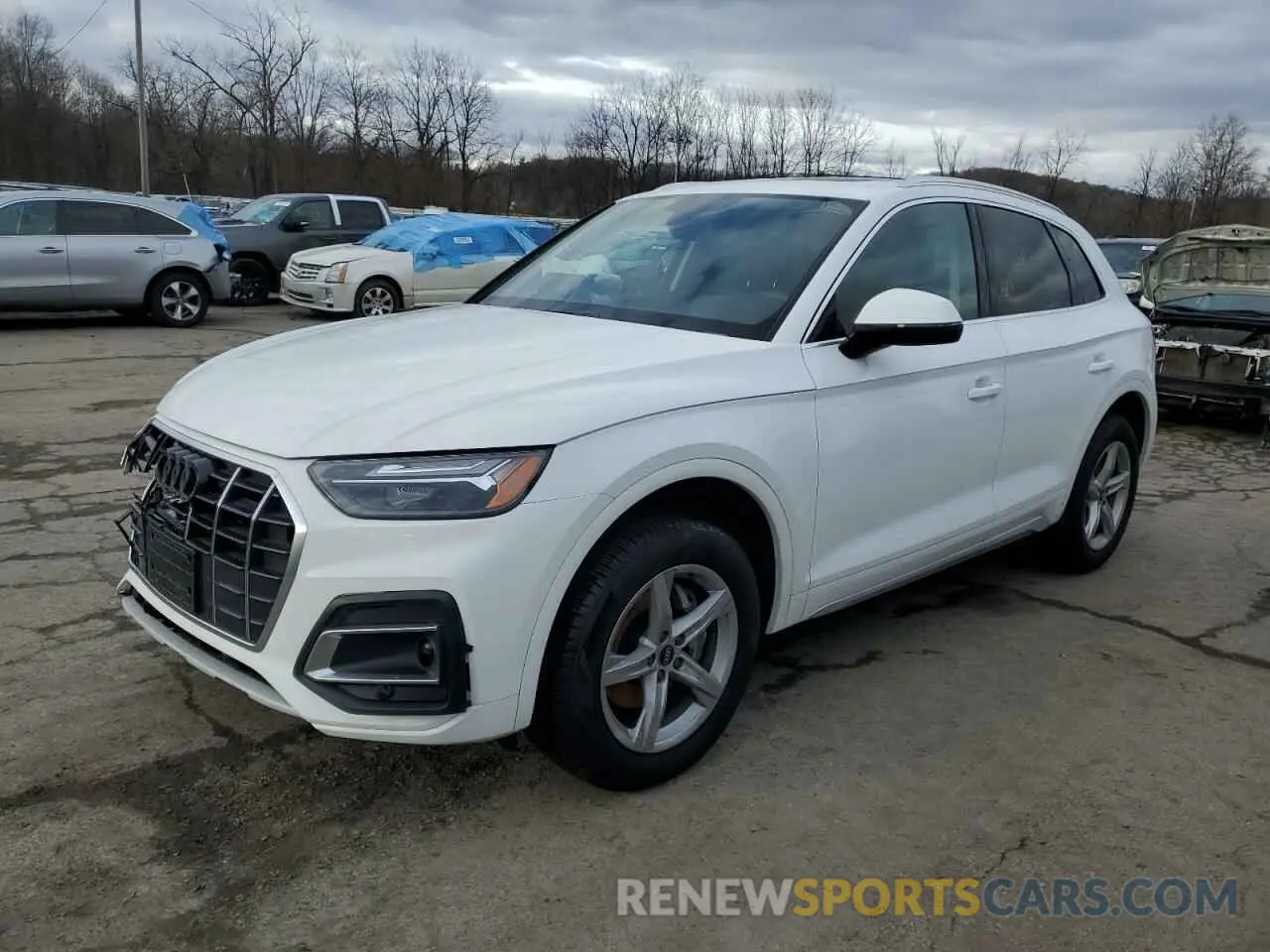 1 Фотография поврежденного автомобиля WA1AAAFY4M2119128 AUDI Q5 2021