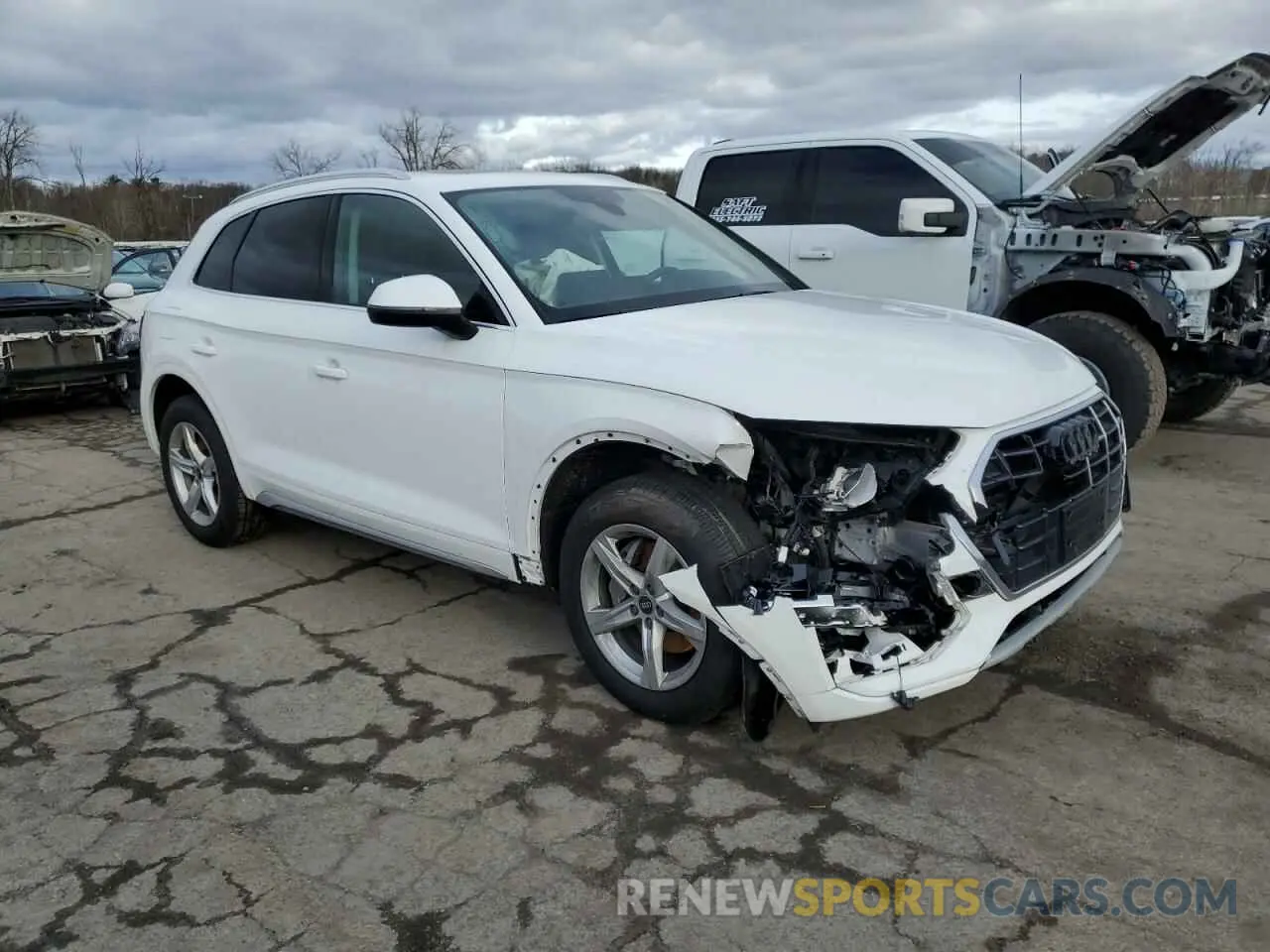4 Фотография поврежденного автомобиля WA1AAAFY4M2119128 AUDI Q5 2021