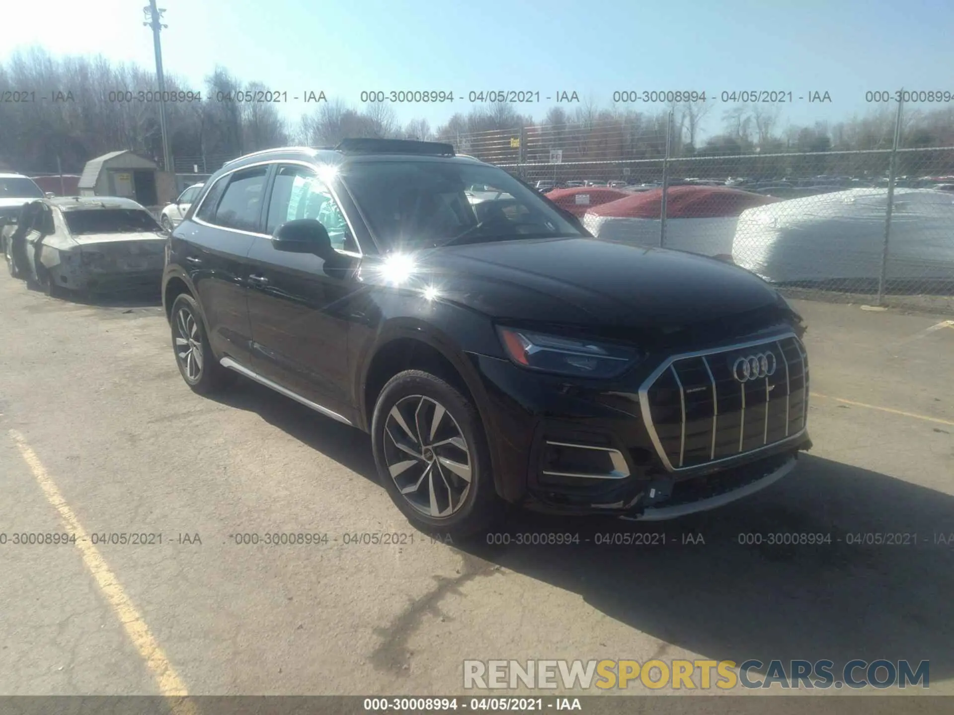1 Фотография поврежденного автомобиля WA1AAAFY5M2036713 AUDI Q5 2021