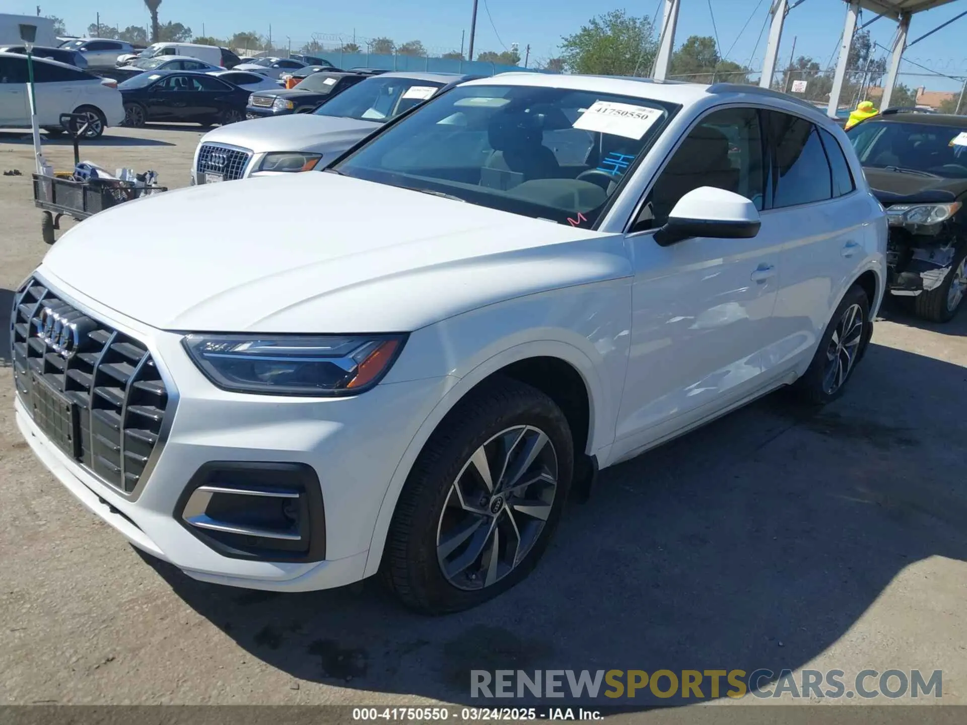 2 Photograph of a damaged car WA1AAAFY6M2045811 AUDI Q5 2021