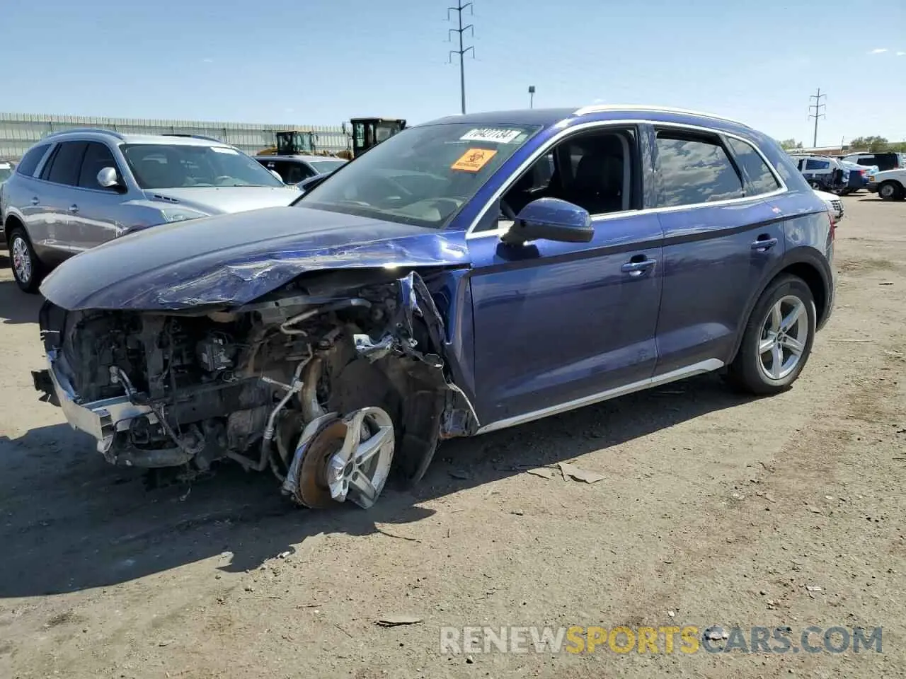 1 Photograph of a damaged car WA1AAAFY6M2123388 AUDI Q5 2021