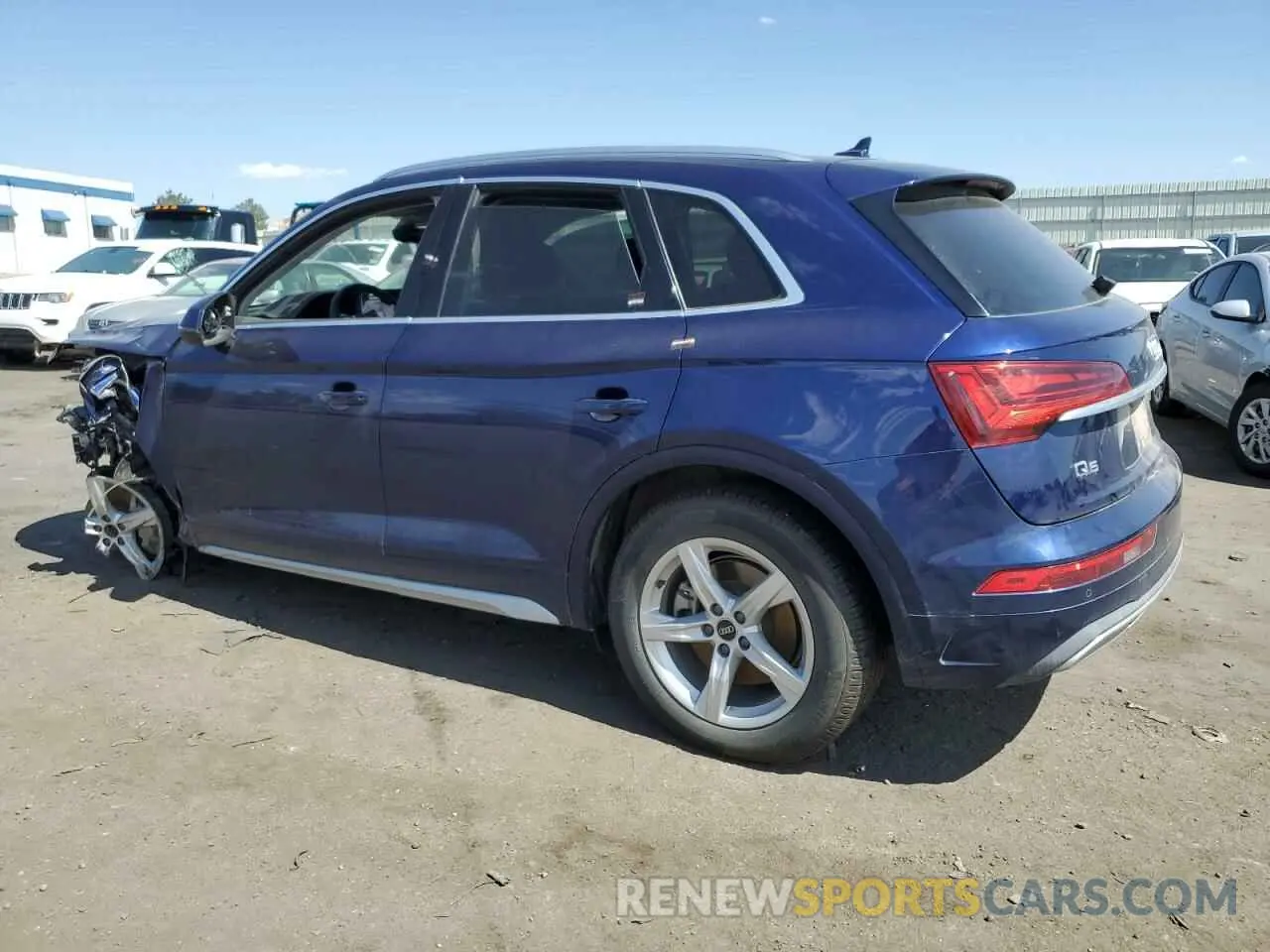 2 Photograph of a damaged car WA1AAAFY6M2123388 AUDI Q5 2021