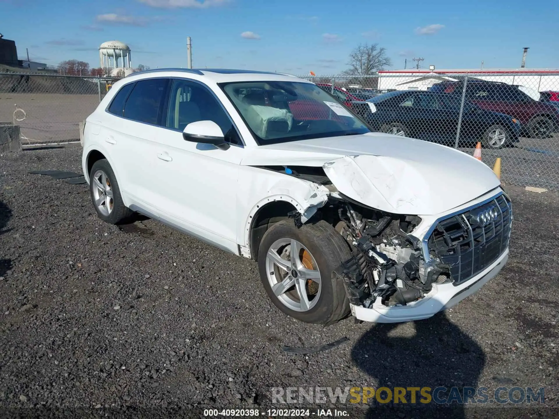 1 Фотография поврежденного автомобиля WA1AAAFY7M2091647 AUDI Q5 2021