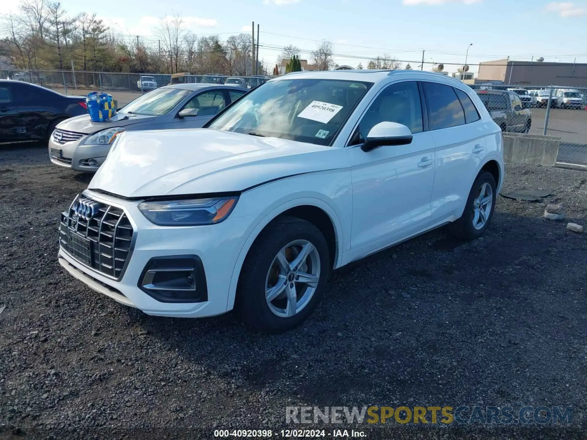 2 Фотография поврежденного автомобиля WA1AAAFY7M2091647 AUDI Q5 2021