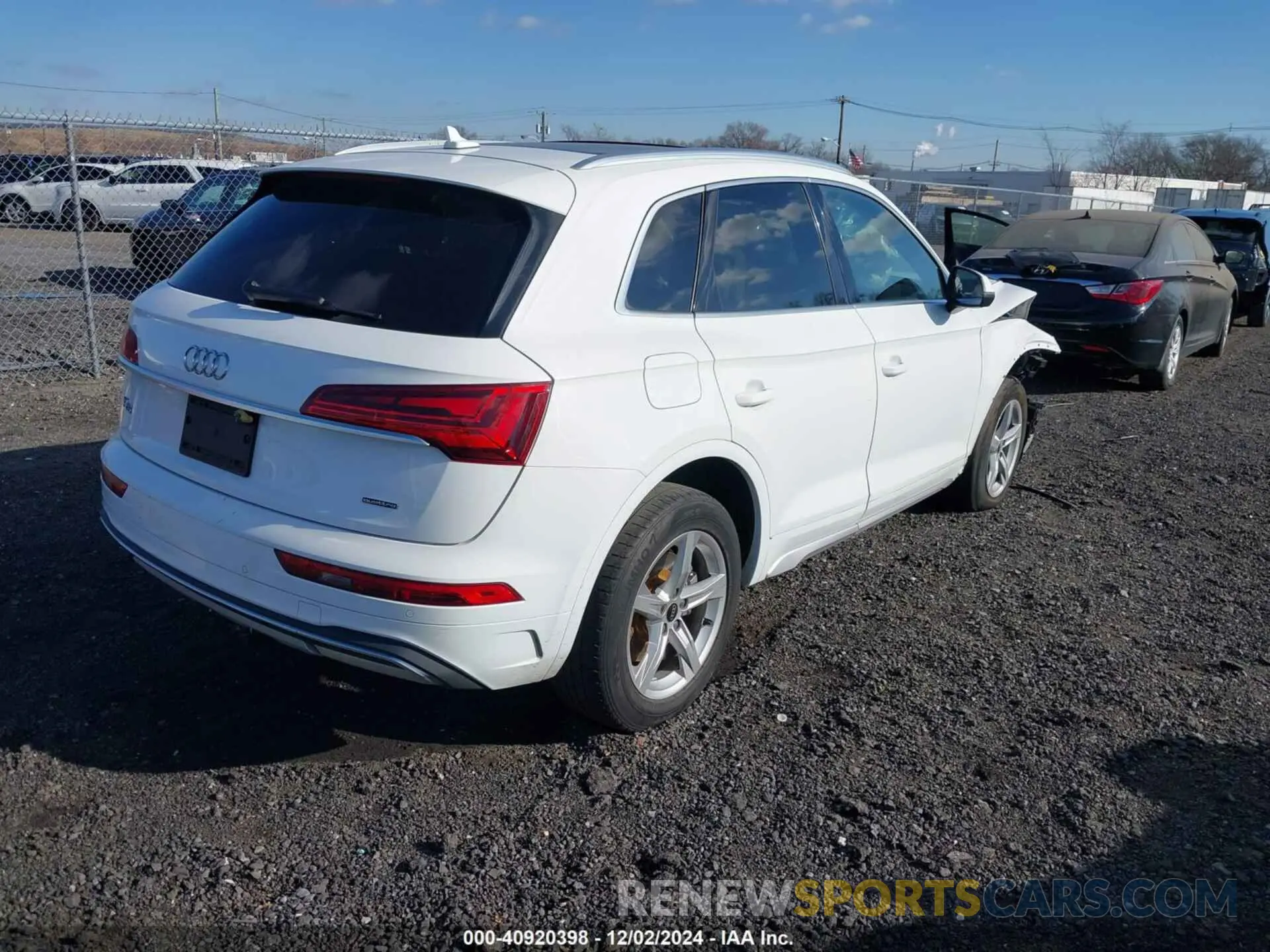 4 Фотография поврежденного автомобиля WA1AAAFY7M2091647 AUDI Q5 2021