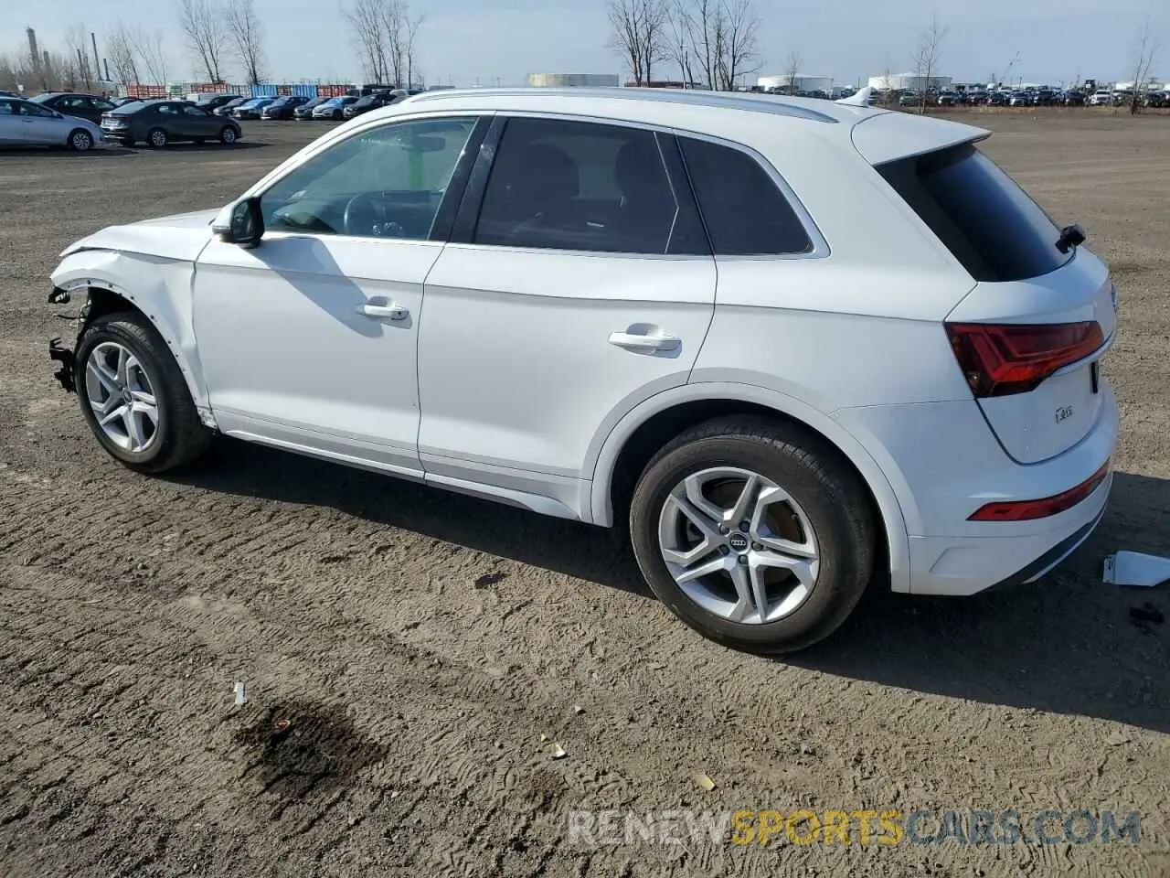 2 Фотография поврежденного автомобиля WA1AAAFY7M2097397 AUDI Q5 2021