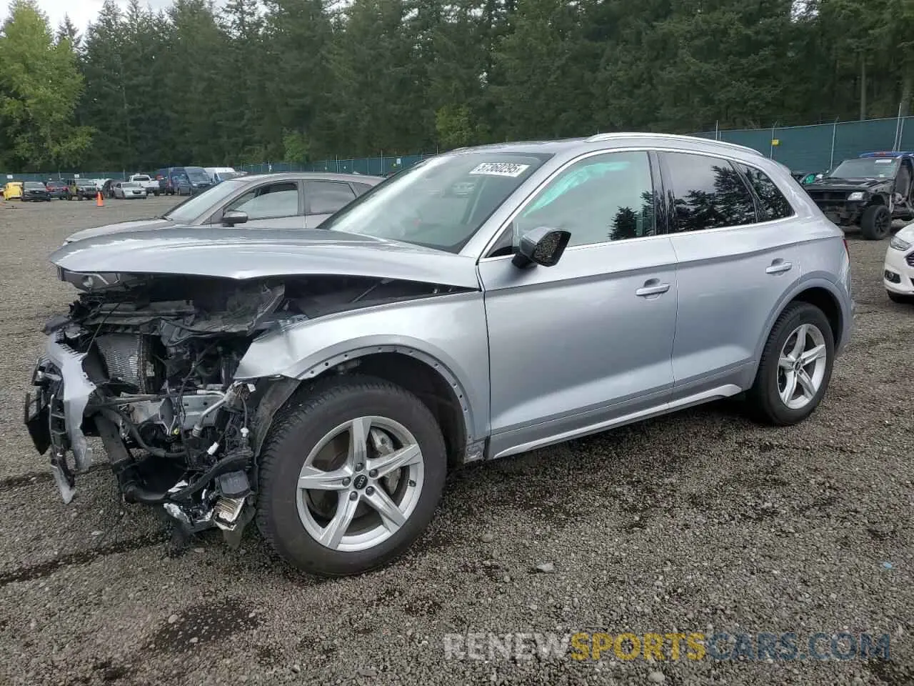 1 Фотография поврежденного автомобиля WA1AAAFY8M2036687 AUDI Q5 2021