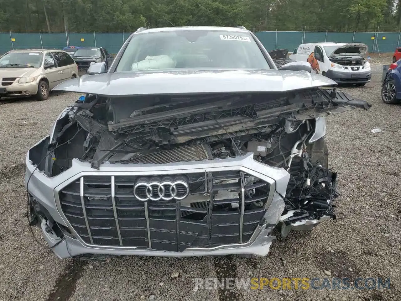 5 Фотография поврежденного автомобиля WA1AAAFY8M2036687 AUDI Q5 2021