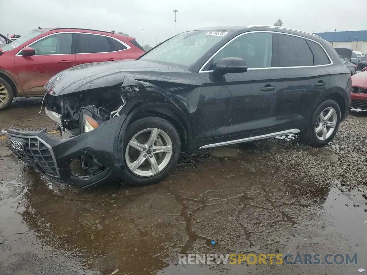 1 Photograph of a damaged car WA1AAAFY8M2089521 AUDI Q5 2021