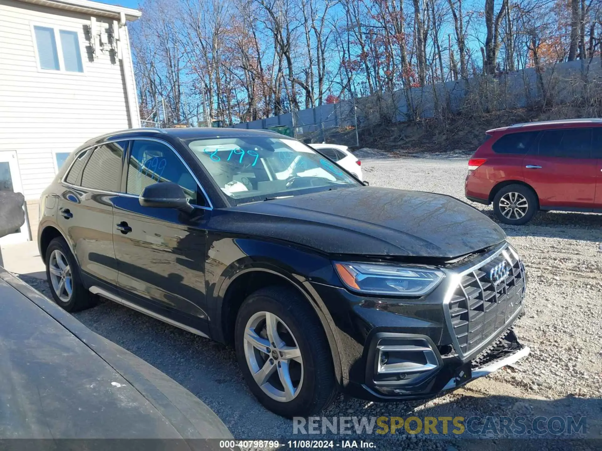 1 Фотография поврежденного автомобиля WA1AAAFY9M2008378 AUDI Q5 2021