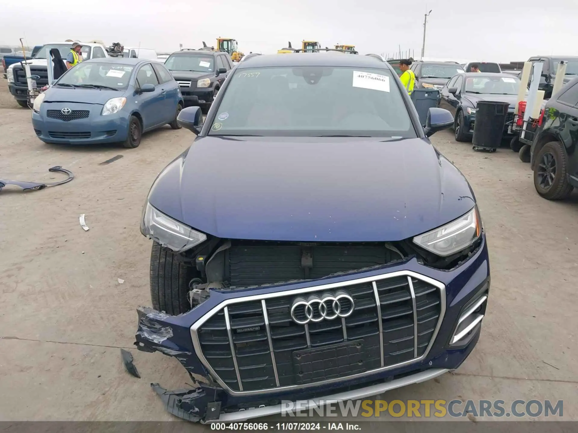 13 Фотография поврежденного автомобиля WA1AAAFY9M2056074 AUDI Q5 2021