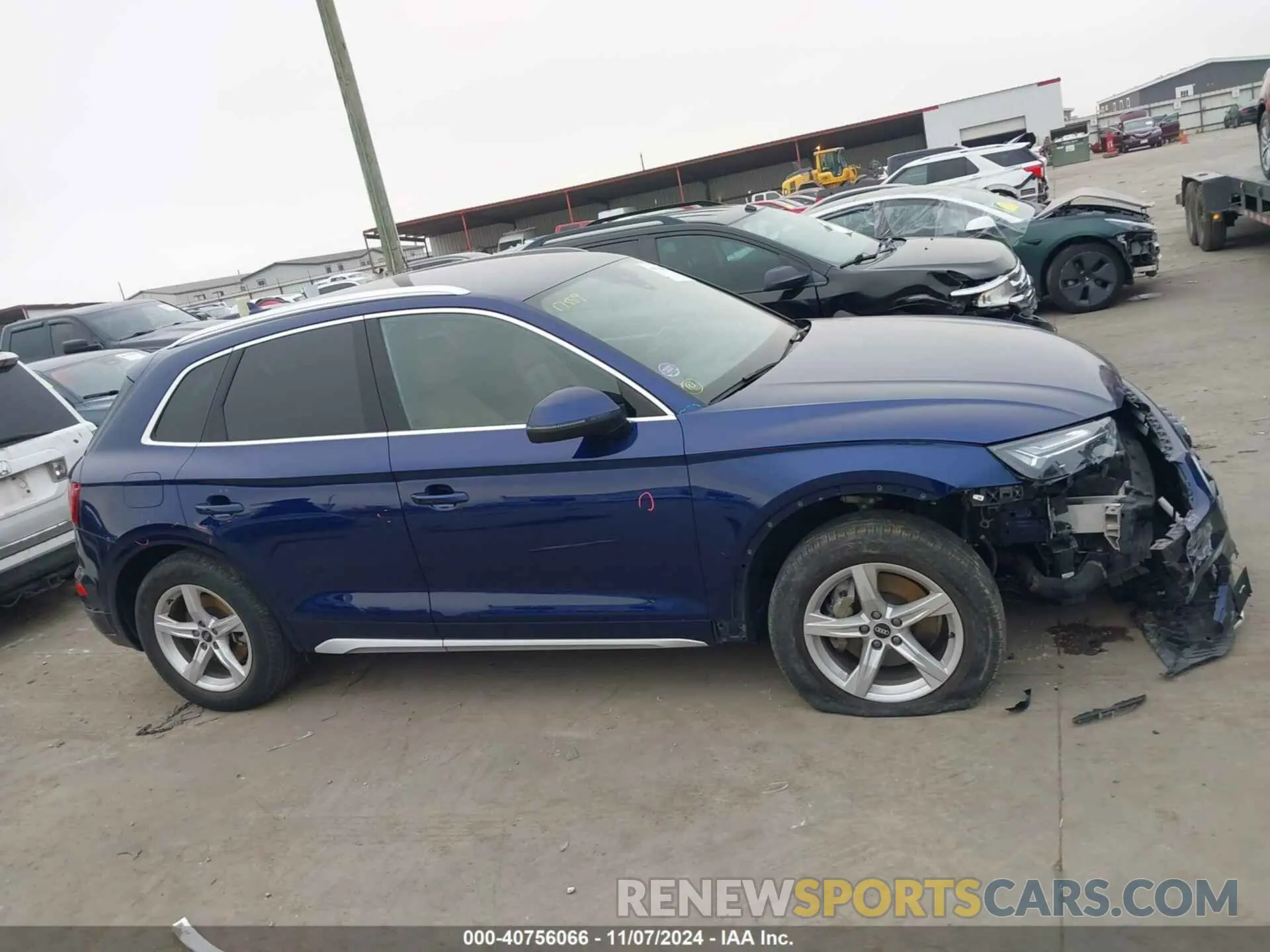 14 Фотография поврежденного автомобиля WA1AAAFY9M2056074 AUDI Q5 2021
