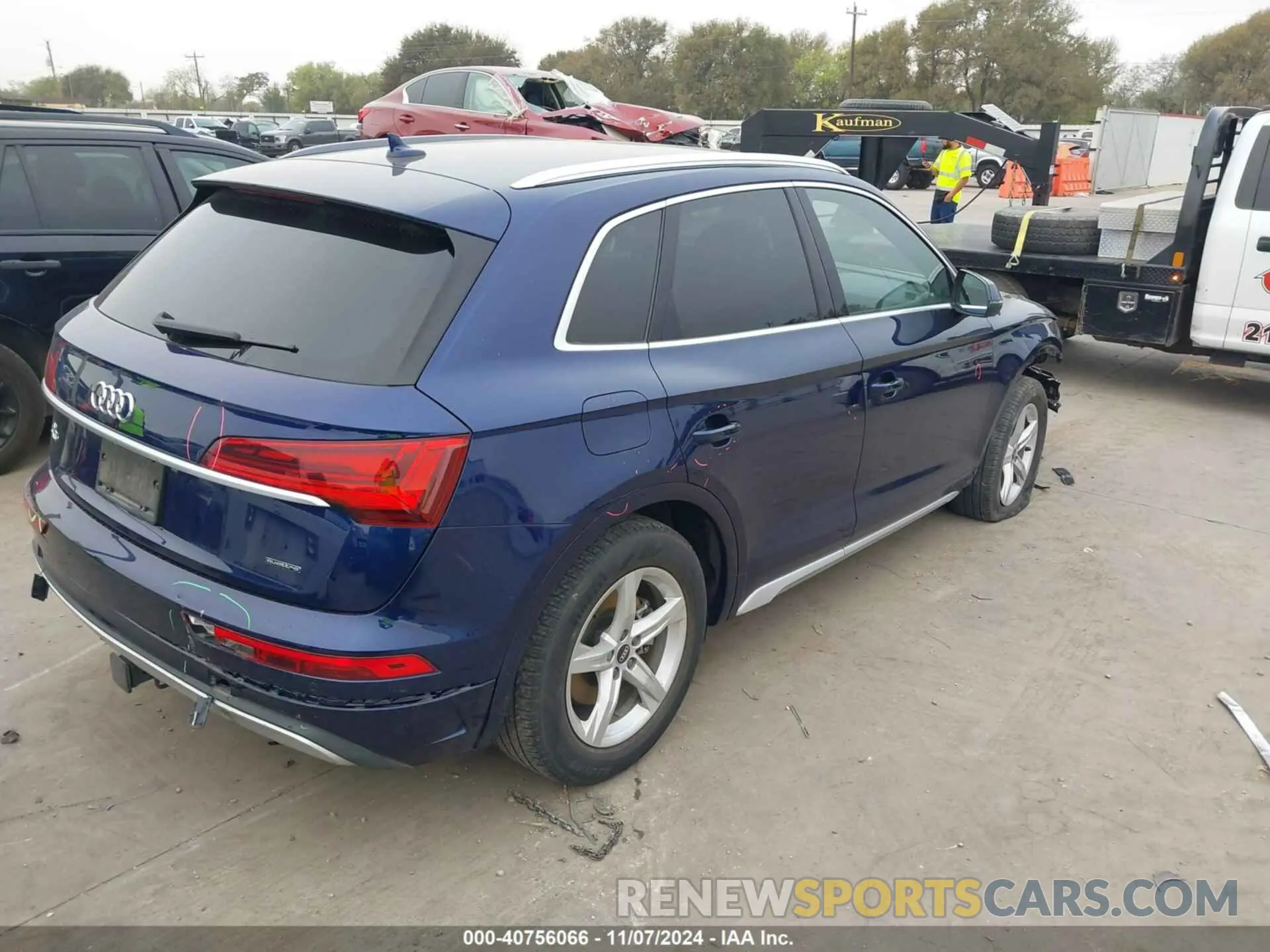 4 Фотография поврежденного автомобиля WA1AAAFY9M2056074 AUDI Q5 2021