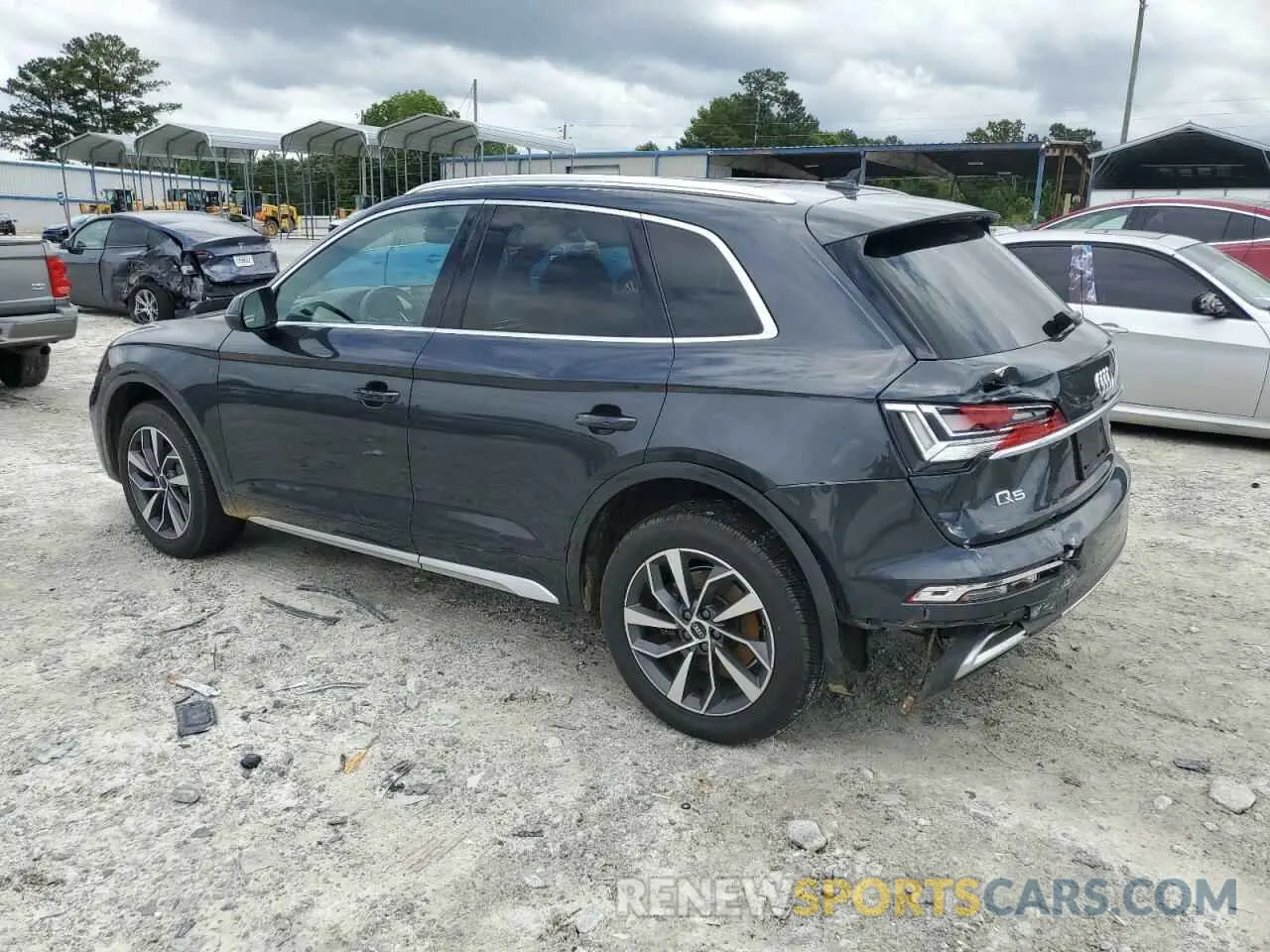 2 Photograph of a damaged car WA1BAAFY0M2007561 AUDI Q5 2021