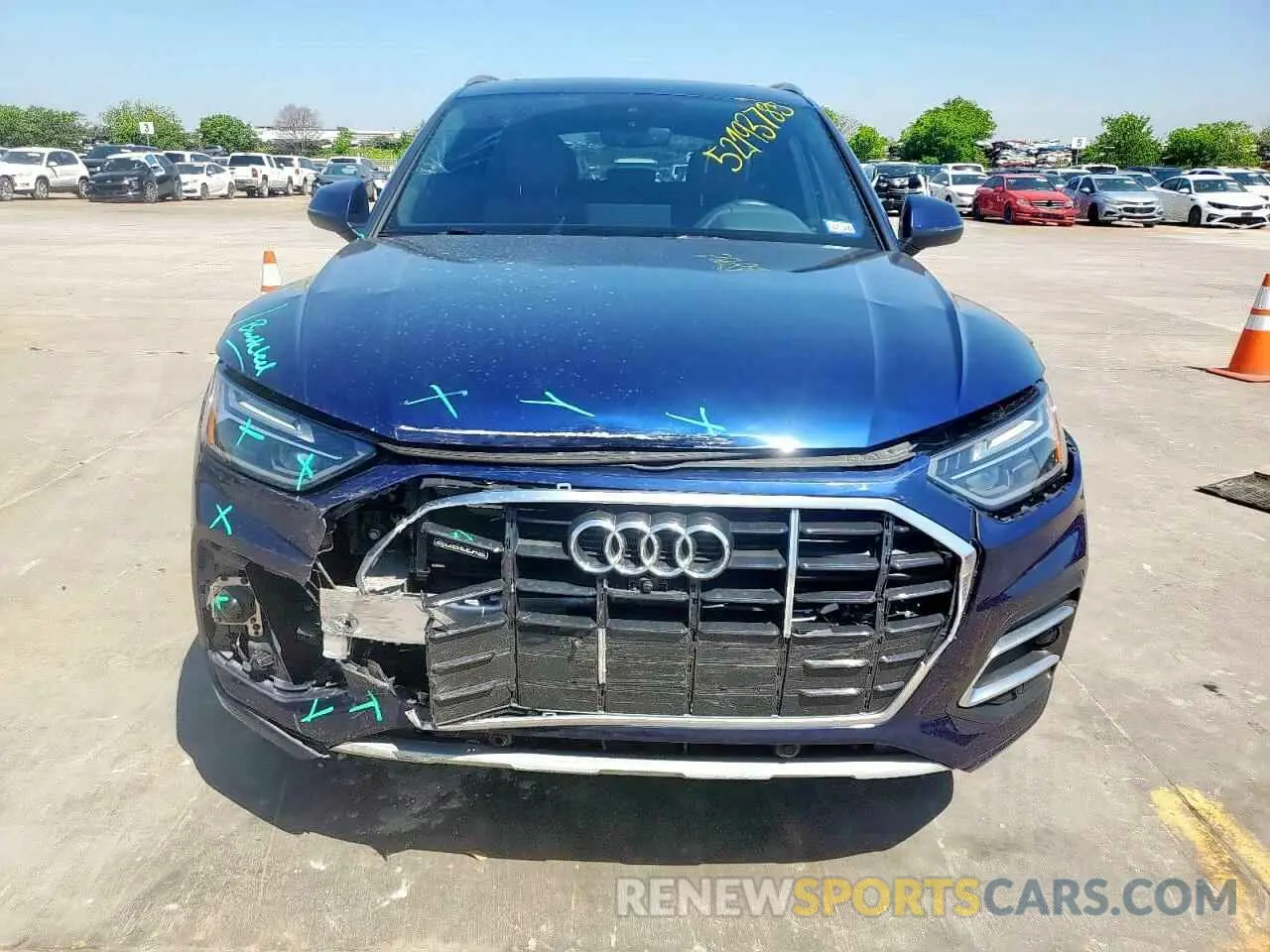 5 Фотография поврежденного автомобиля WA1BAAFY0M2055853 AUDI Q5 2021