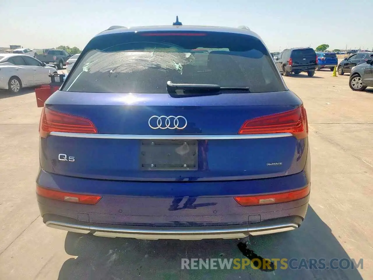 6 Фотография поврежденного автомобиля WA1BAAFY0M2055853 AUDI Q5 2021