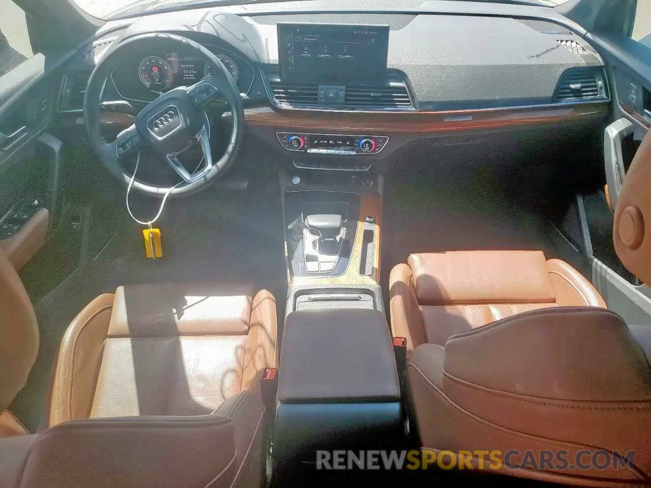 8 Фотография поврежденного автомобиля WA1BAAFY0M2055853 AUDI Q5 2021