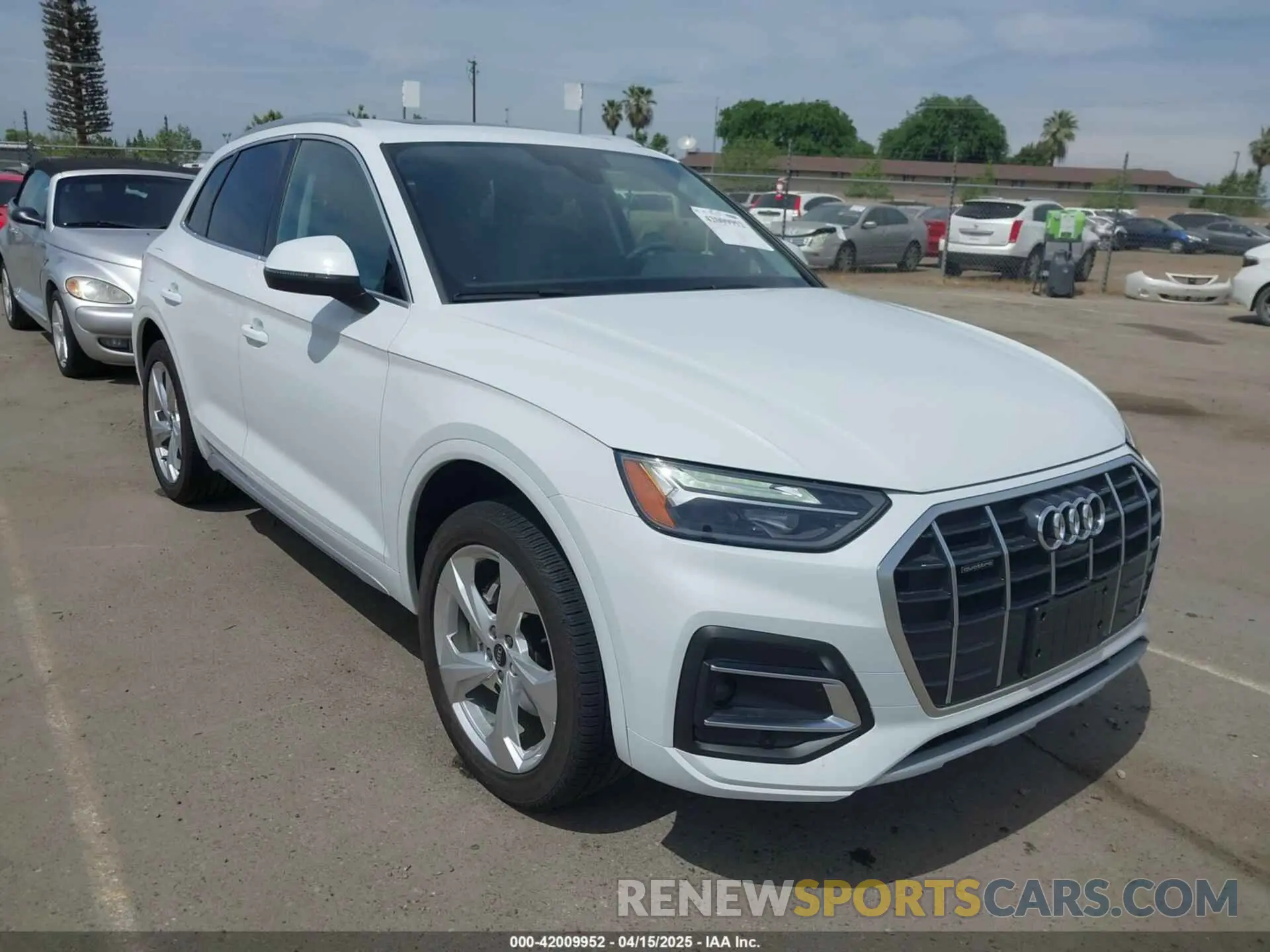 1 Фотография поврежденного автомобиля WA1BAAFY0M2069879 AUDI Q5 2021