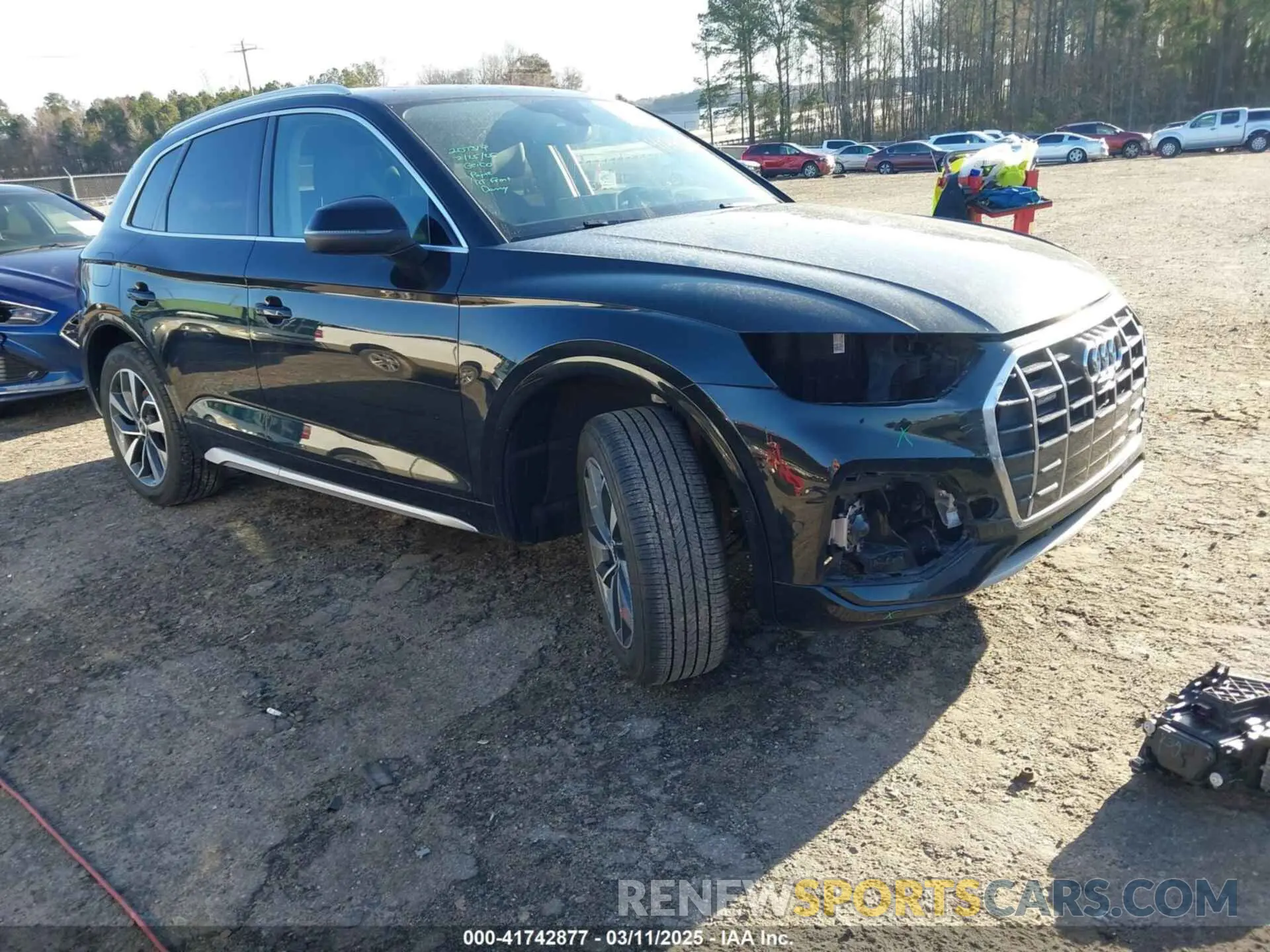 1 Photograph of a damaged car WA1BAAFY0M2127165 AUDI Q5 2021