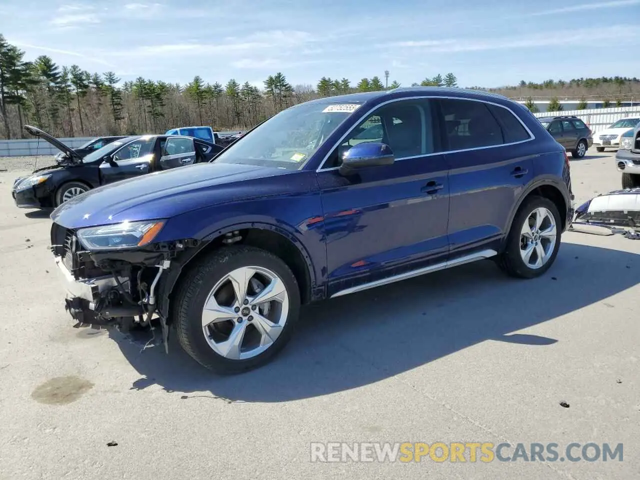 1 Photograph of a damaged car WA1BAAFY0M2136285 AUDI Q5 2021