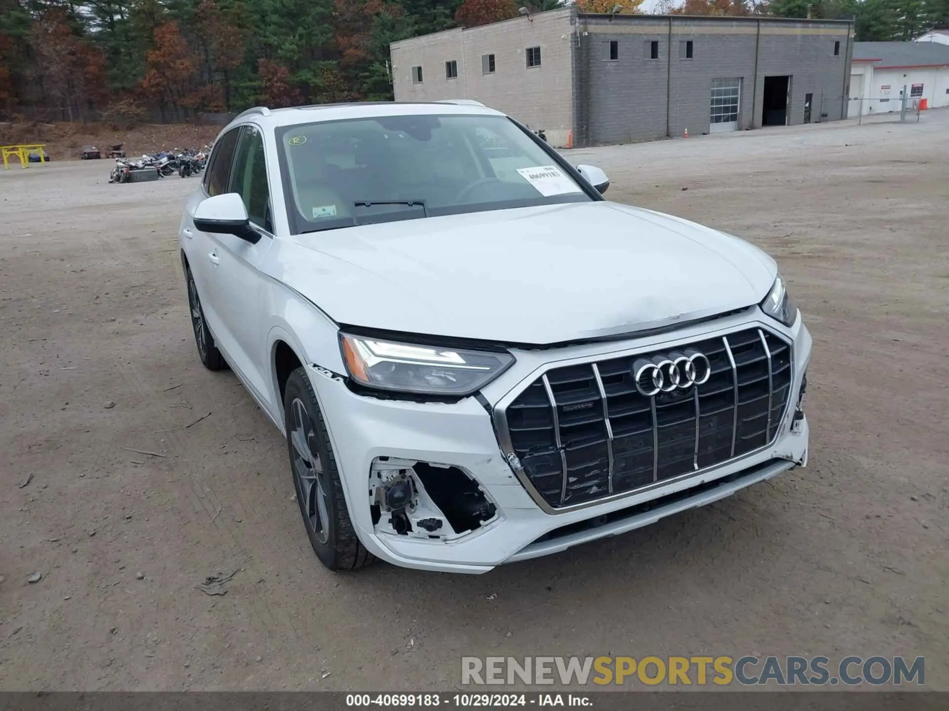 1 Photograph of a damaged car WA1BAAFY2M2007951 AUDI Q5 2021