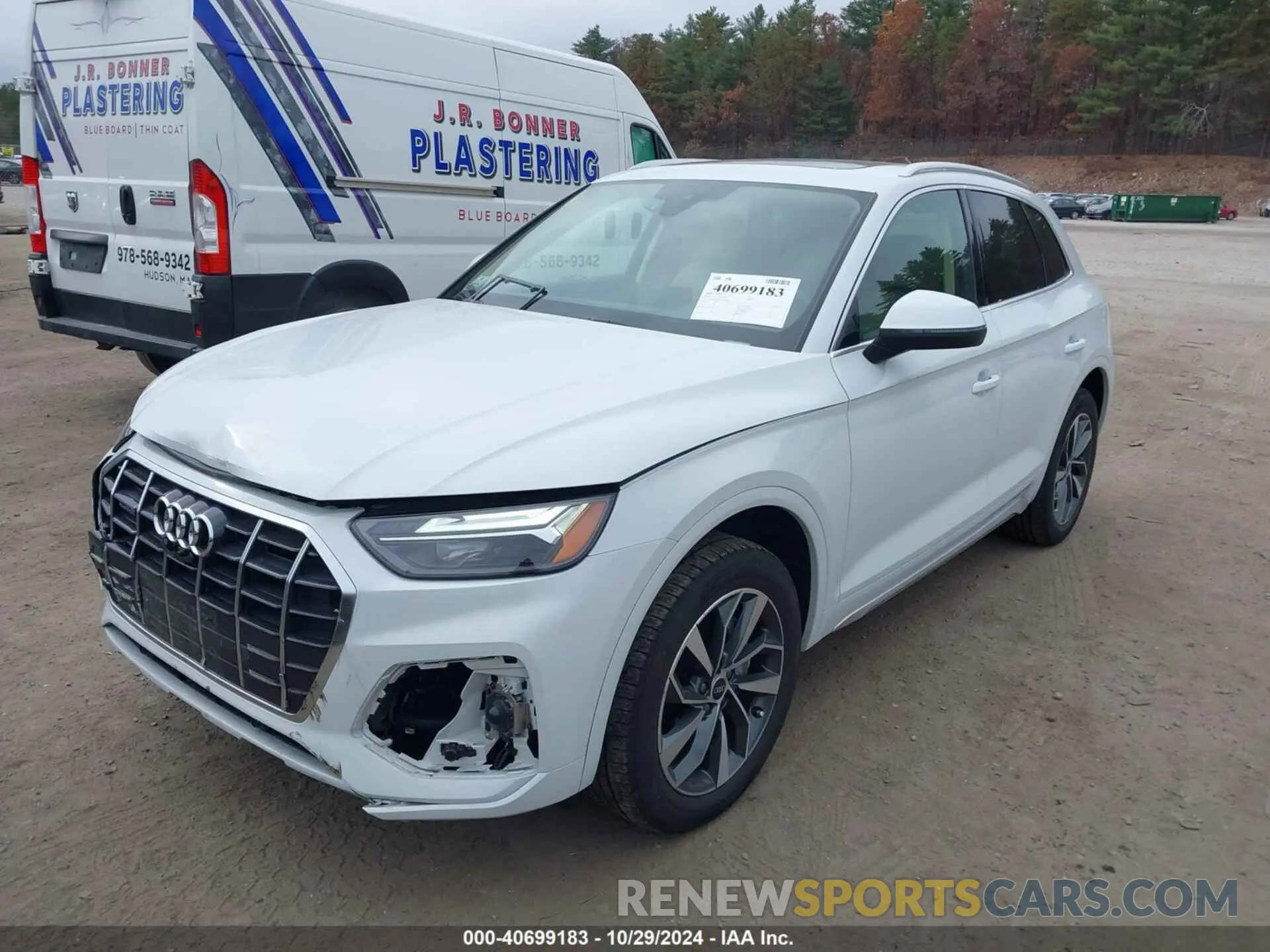 2 Photograph of a damaged car WA1BAAFY2M2007951 AUDI Q5 2021