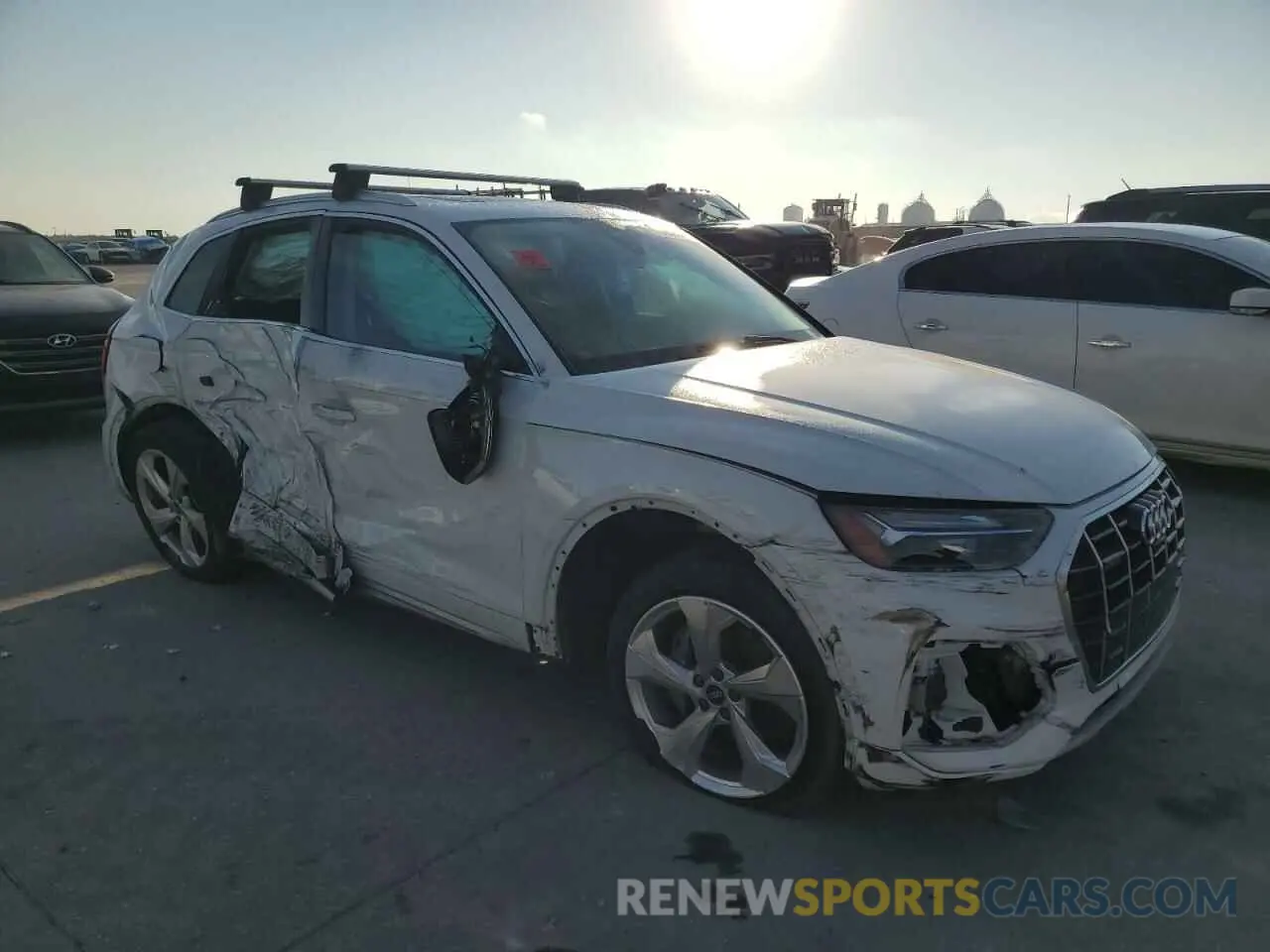 4 Фотография поврежденного автомобиля WA1BAAFY2M2060195 AUDI Q5 2021