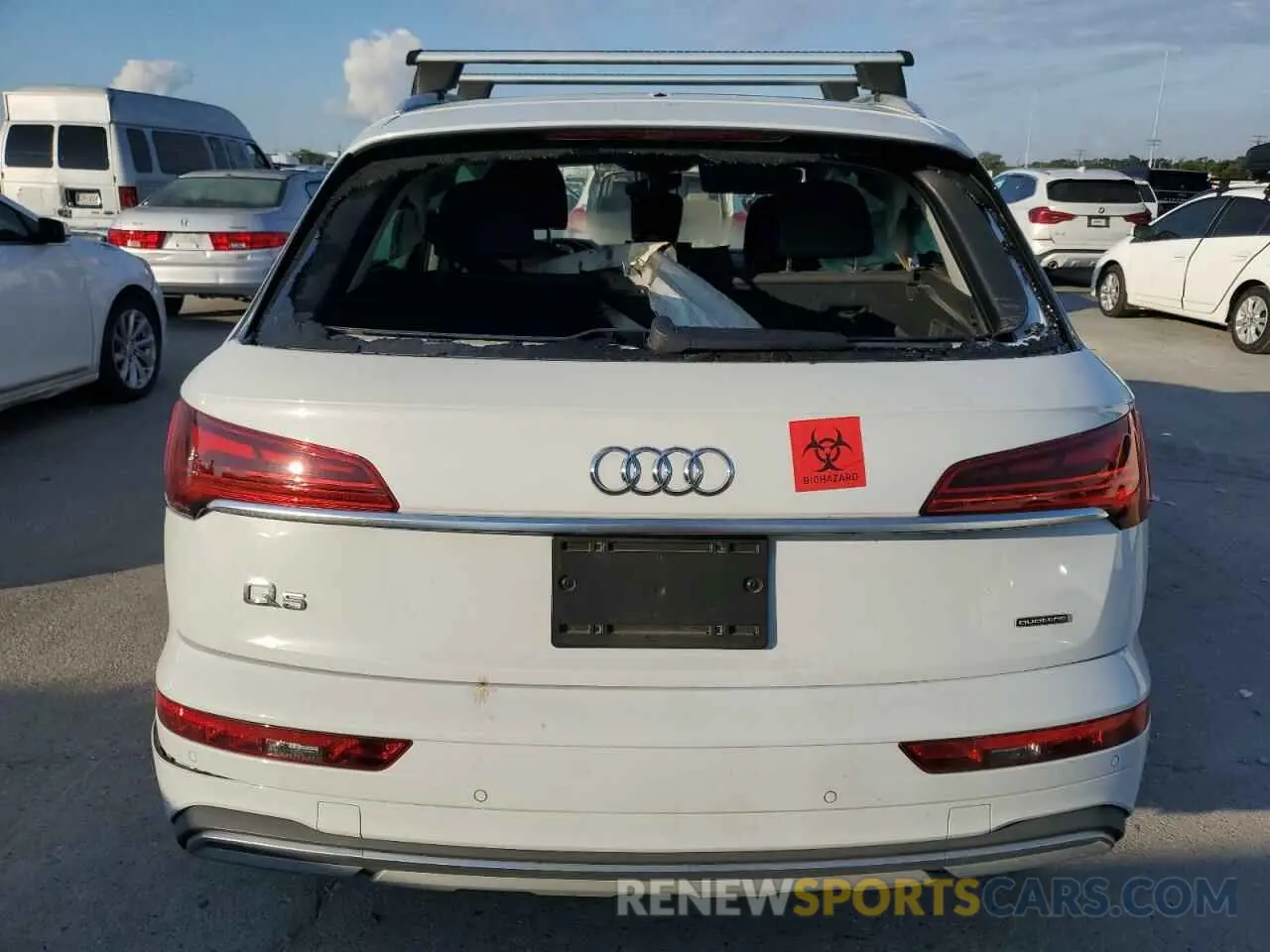 6 Фотография поврежденного автомобиля WA1BAAFY2M2060195 AUDI Q5 2021