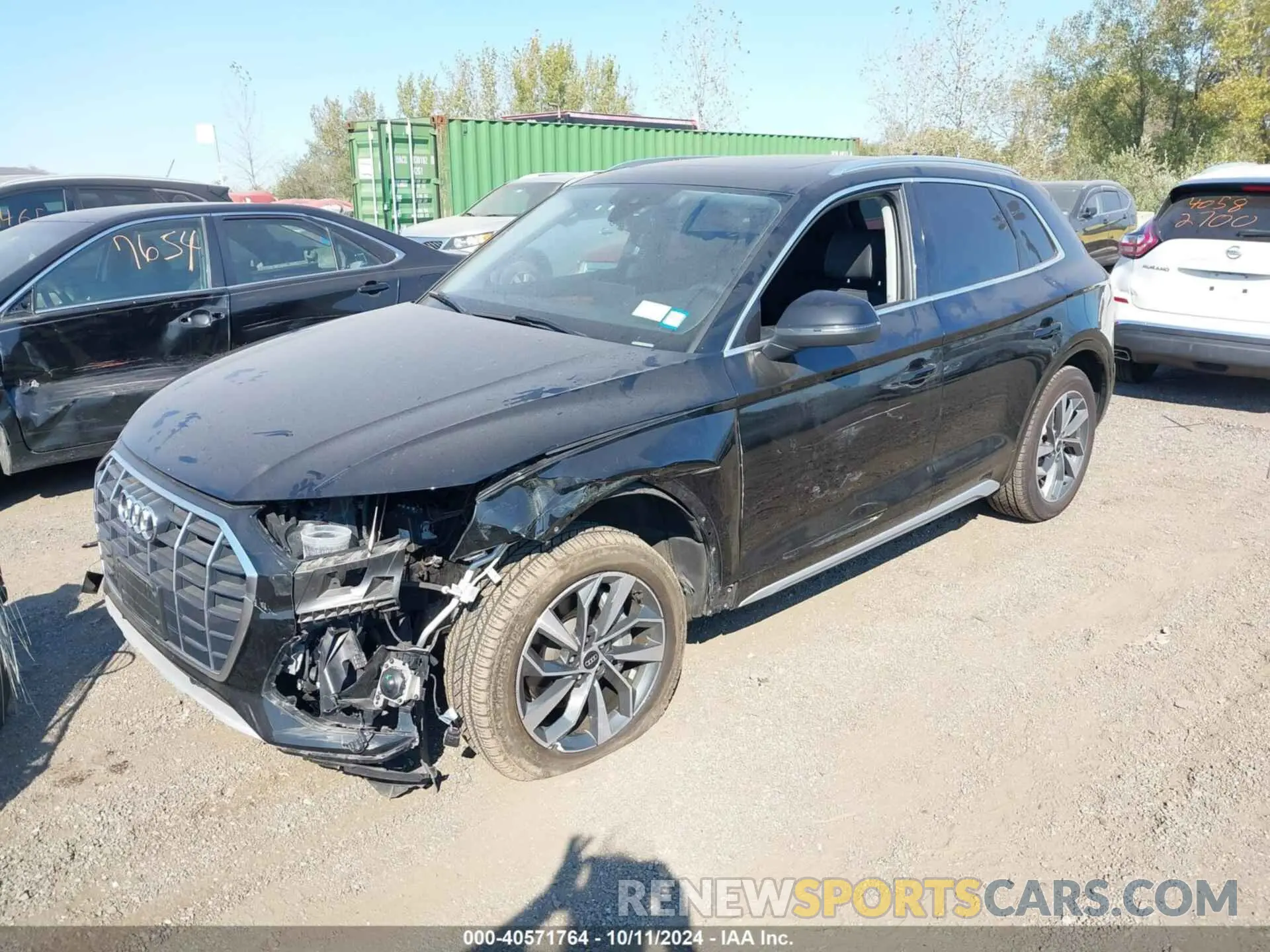 2 Фотография поврежденного автомобиля WA1BAAFY2M2125384 AUDI Q5 2021
