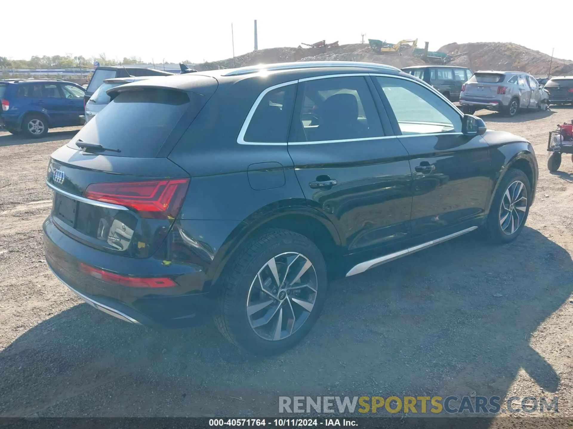 4 Фотография поврежденного автомобиля WA1BAAFY2M2125384 AUDI Q5 2021