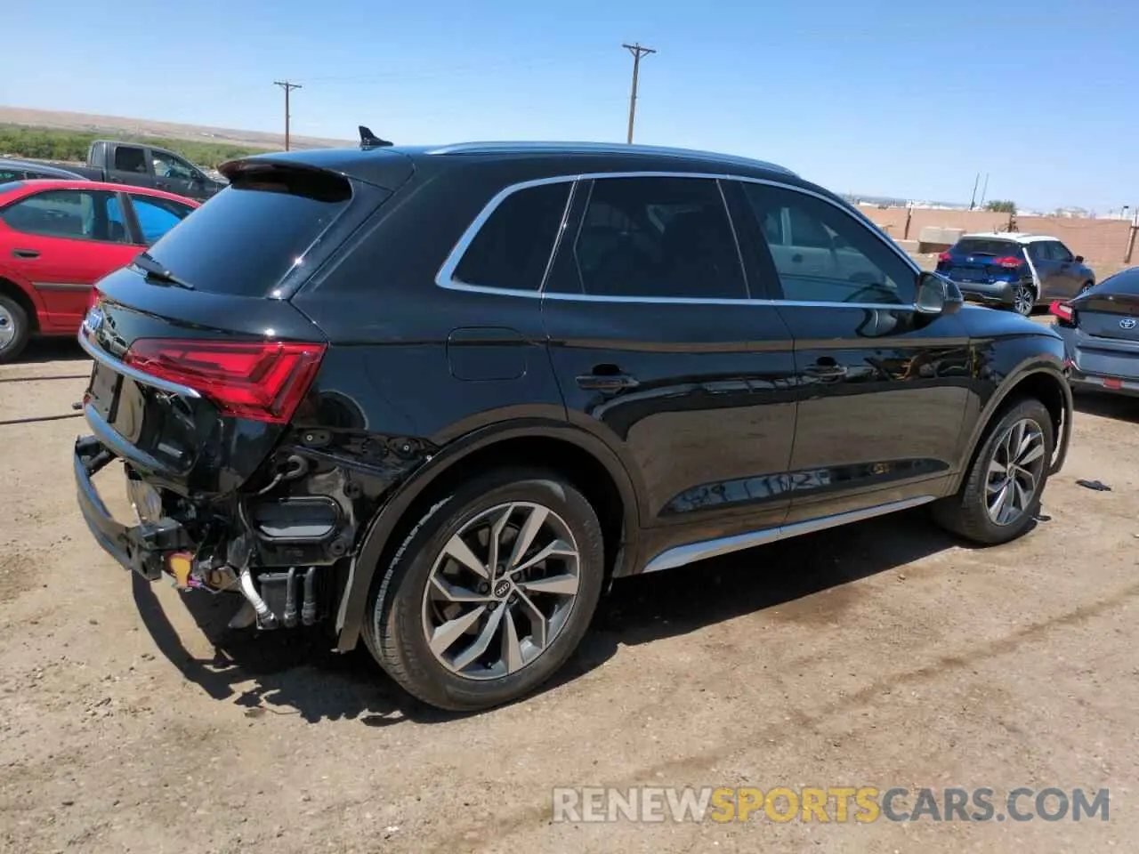 3 Photograph of a damaged car WA1BAAFY3M2002421 AUDI Q5 2021