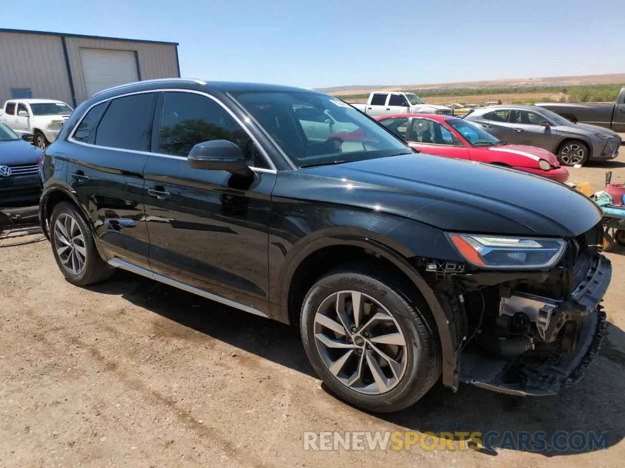 4 Photograph of a damaged car WA1BAAFY3M2002421 AUDI Q5 2021